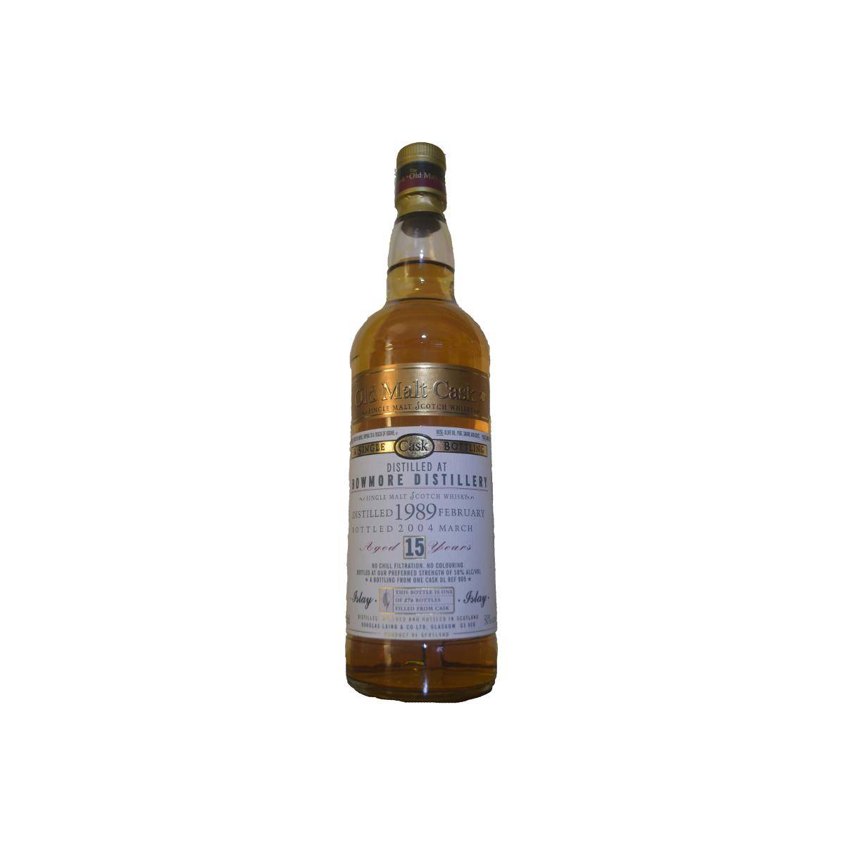 Bowmore Old Malt Cask 1989 15 Years Single Malt Whisky