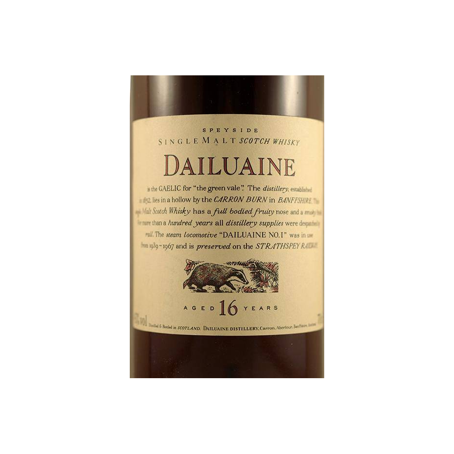 Dailuaine 16 Years Single Malt Whisky 2