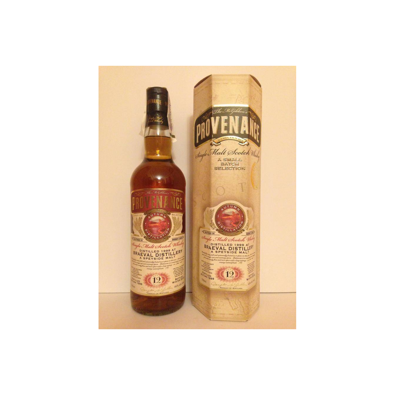 Braeval McGibbon's Provenance 1999 12 Years Single Malt Whisky 3
