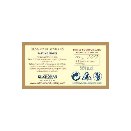 Kilchoman 2007 5 Years Single Malt Whisky 2