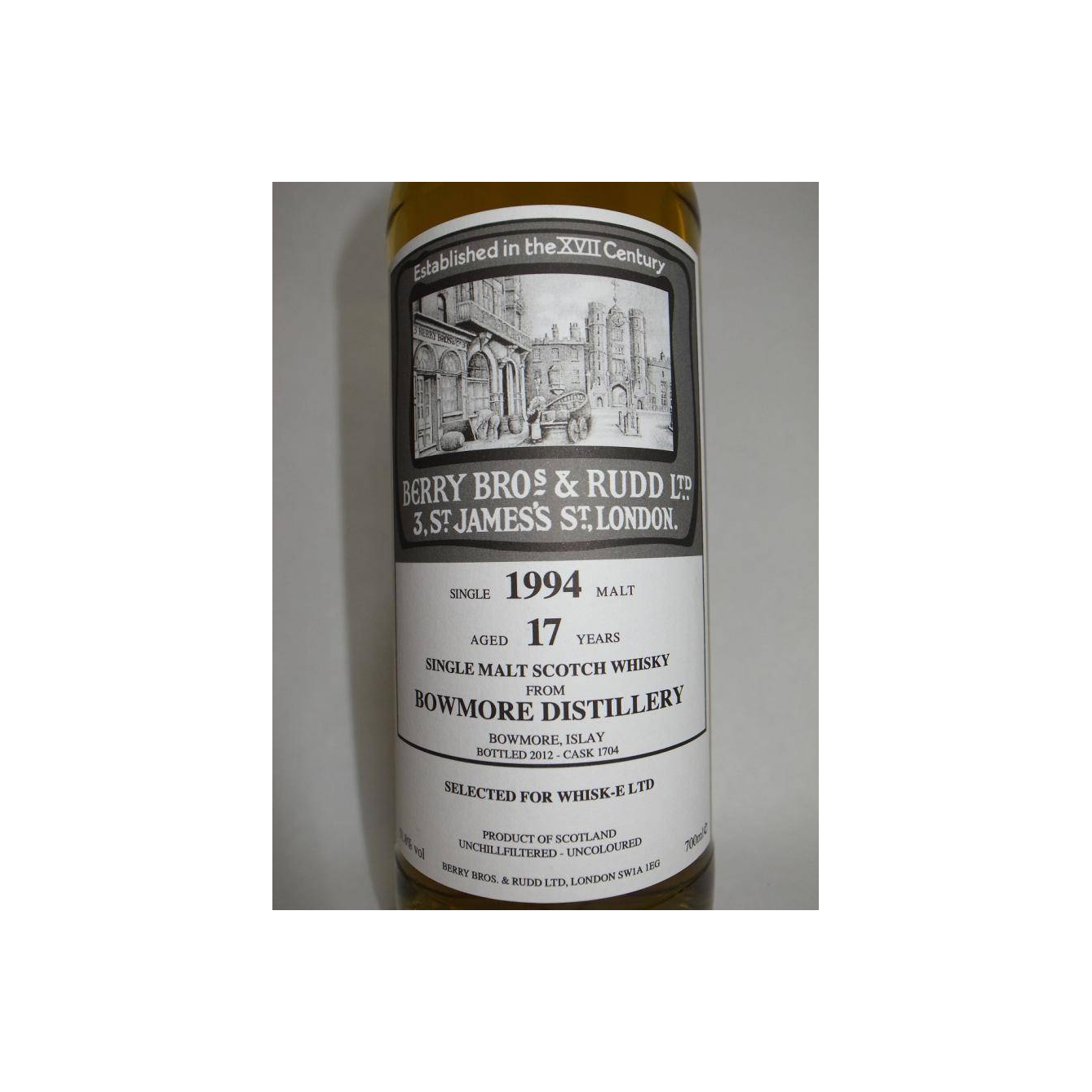 Bowmore 1994 17 Years Single Malt Whisky 2