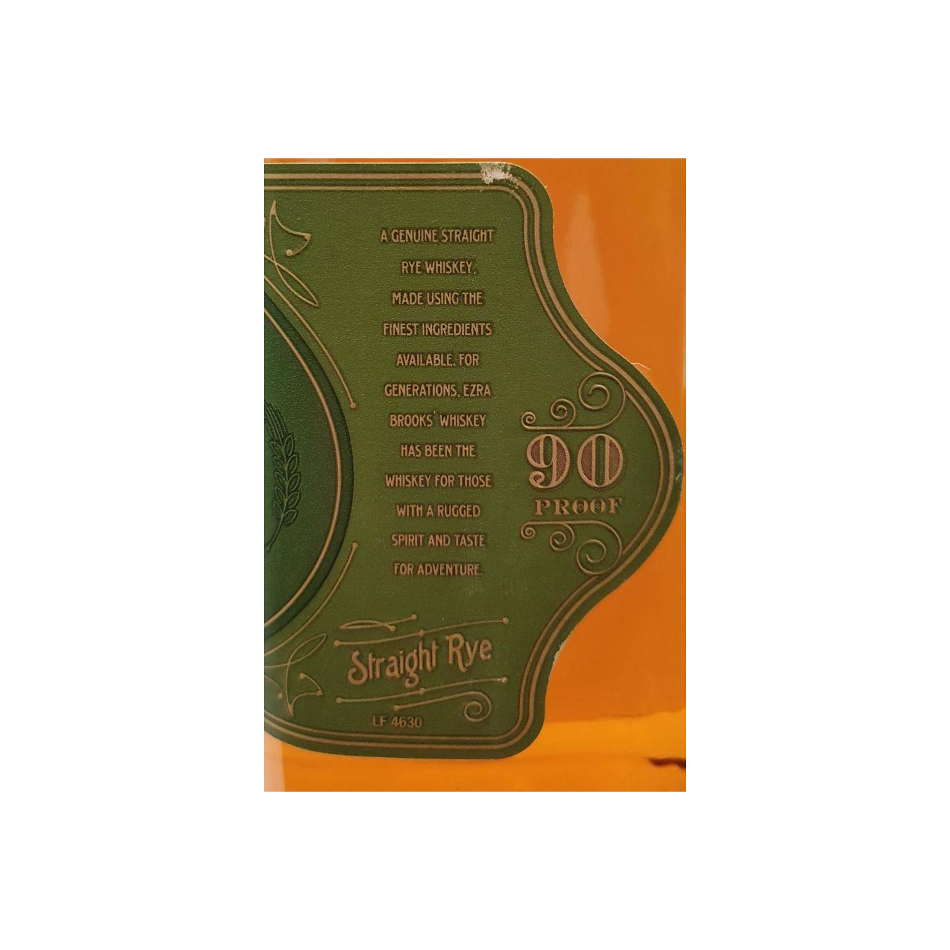 Ezra Brooks Straight Rye Whiskey 3