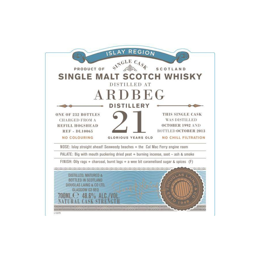 Ardbeg Old Particular 1992 21 Years Single Malt Whisky 3
