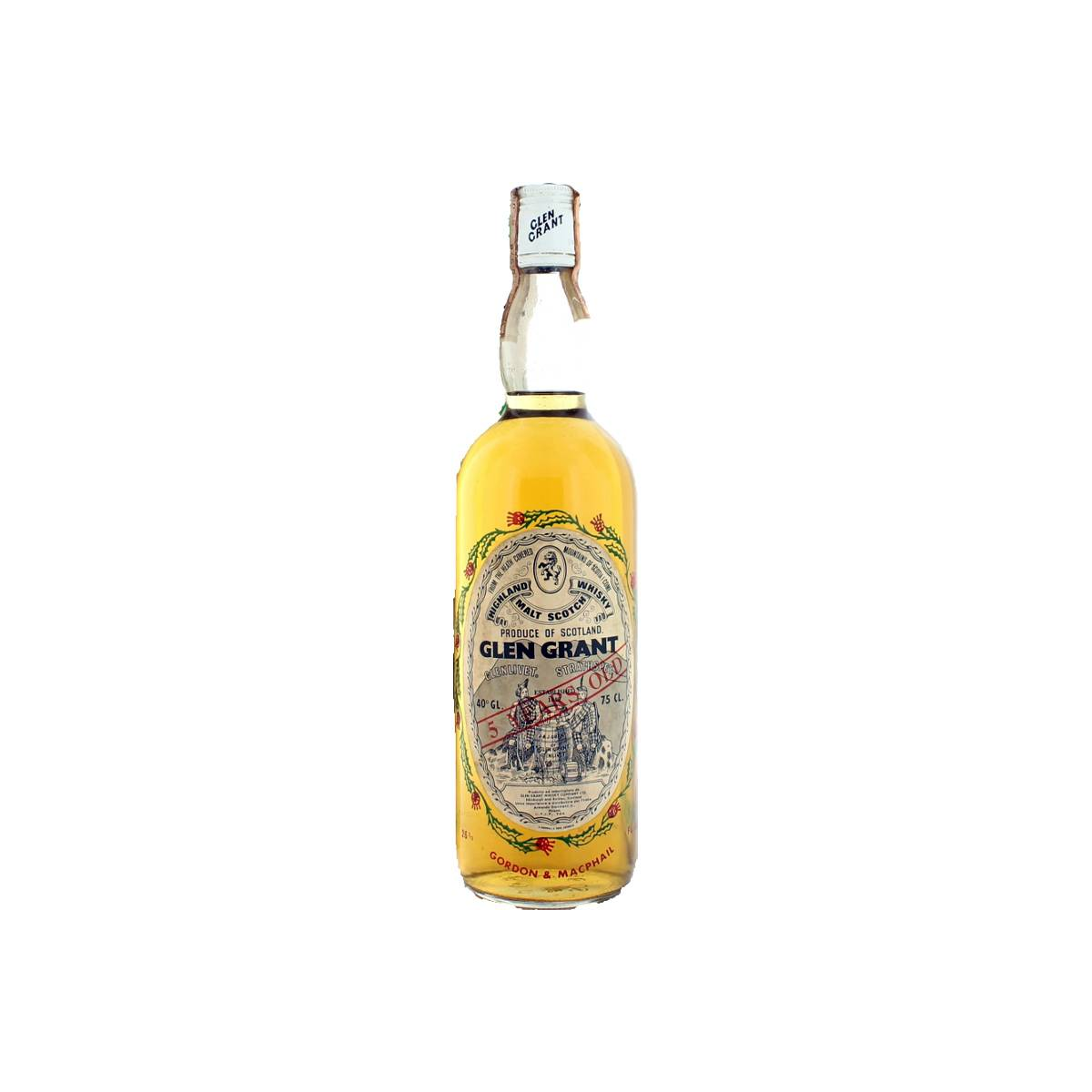 Glen Grant 5 Years Single Malt Whisky
