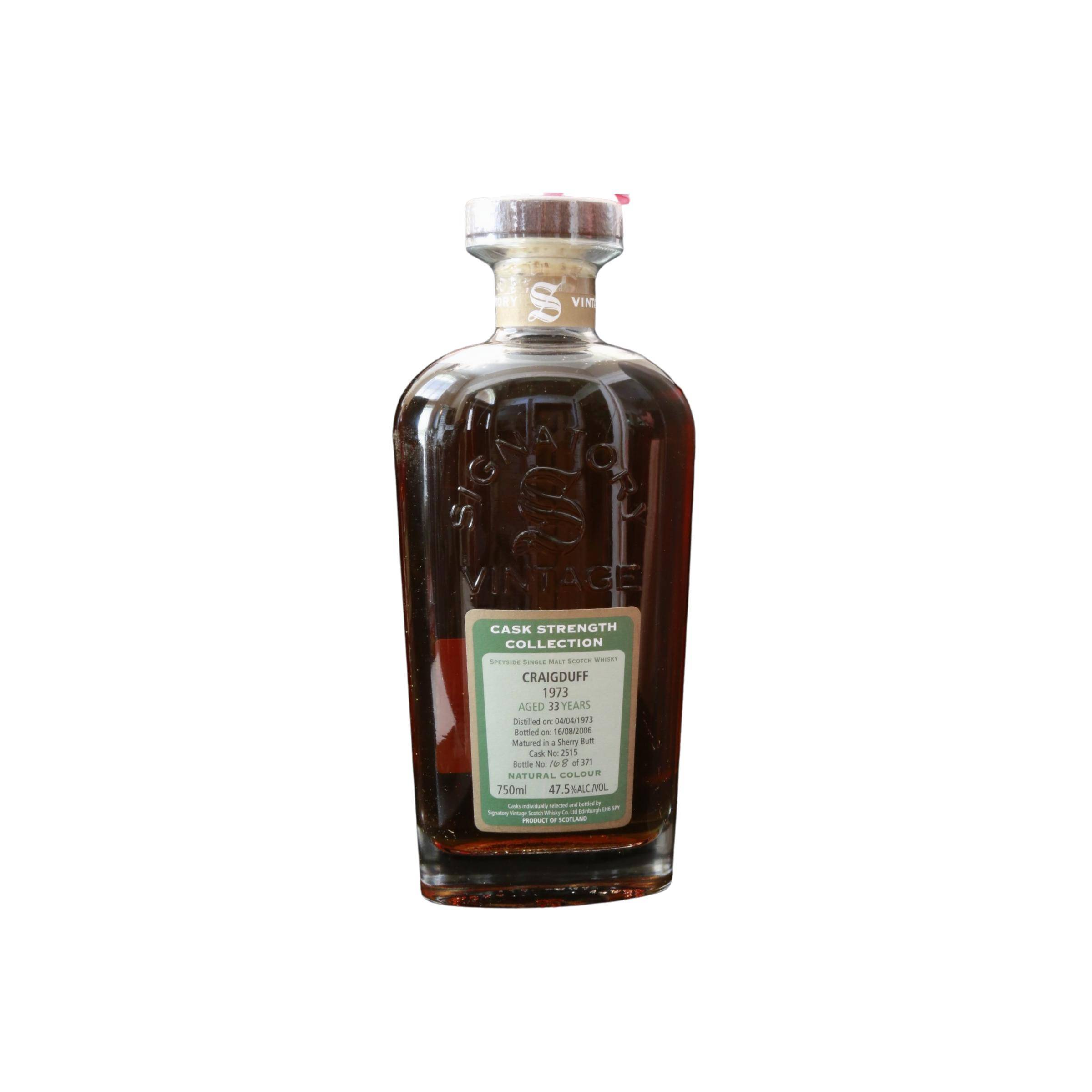 Glen Keith Cask Strength Collection 1973 33 Years Single Malt Whisky