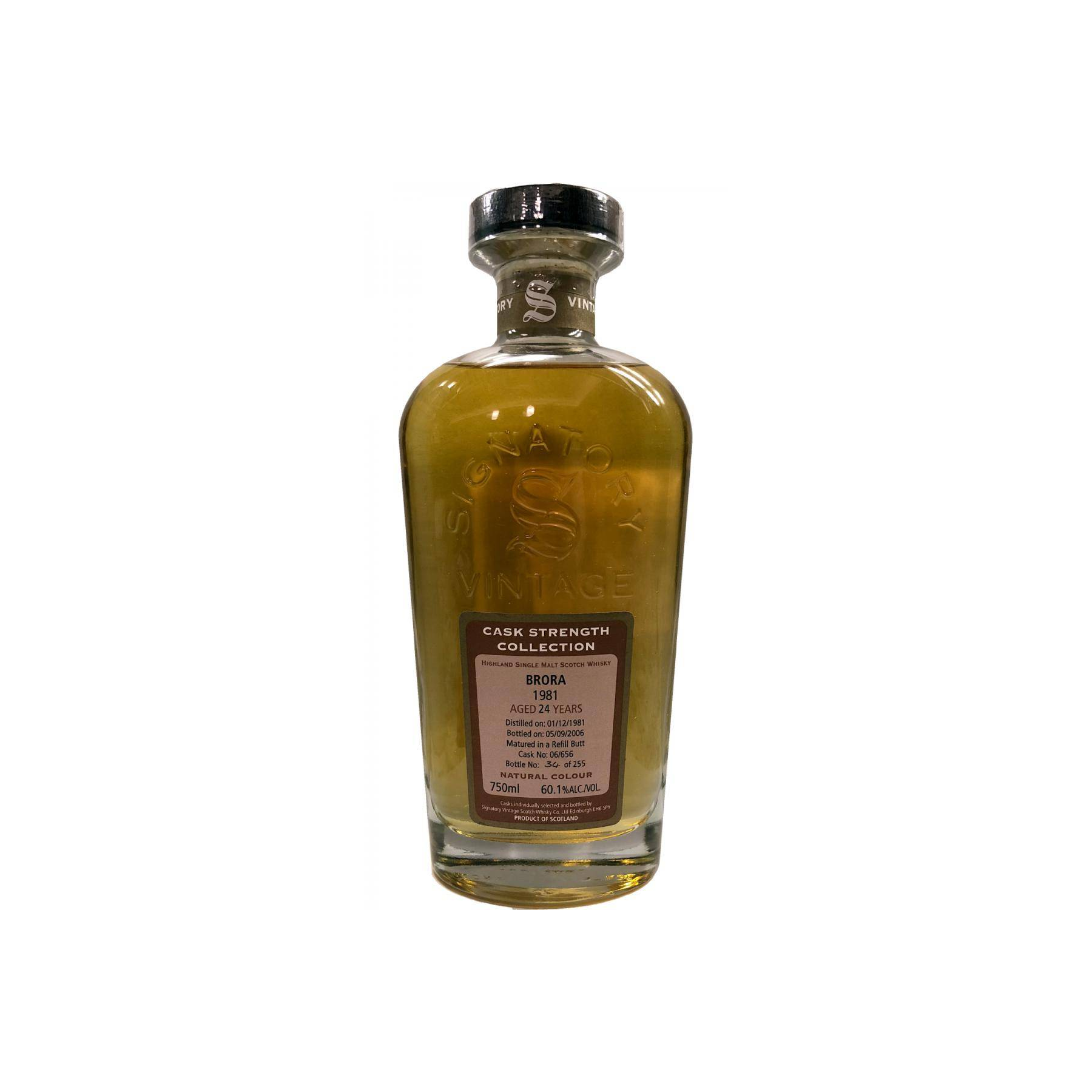 Brora Cask Strength Collection 1981 24 Years Single Malt Whisky