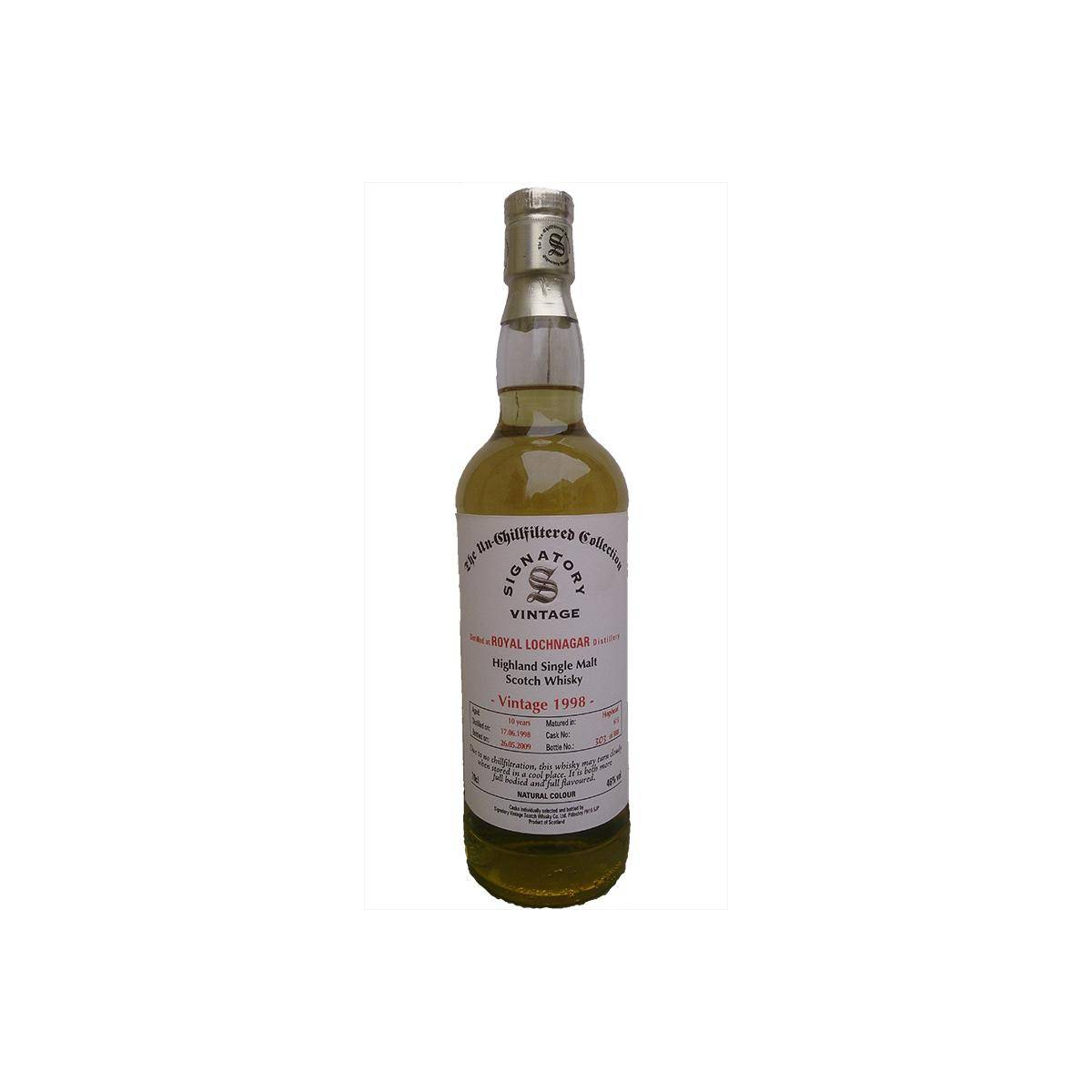 Royal Lochnagar The Un-Chillfiltered Collection 1998 10 Years Single Malt Whisky
