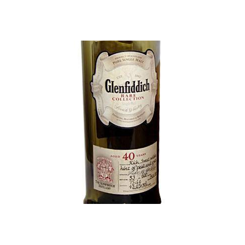Glenfiddich 40 Years Single Malt Whisky