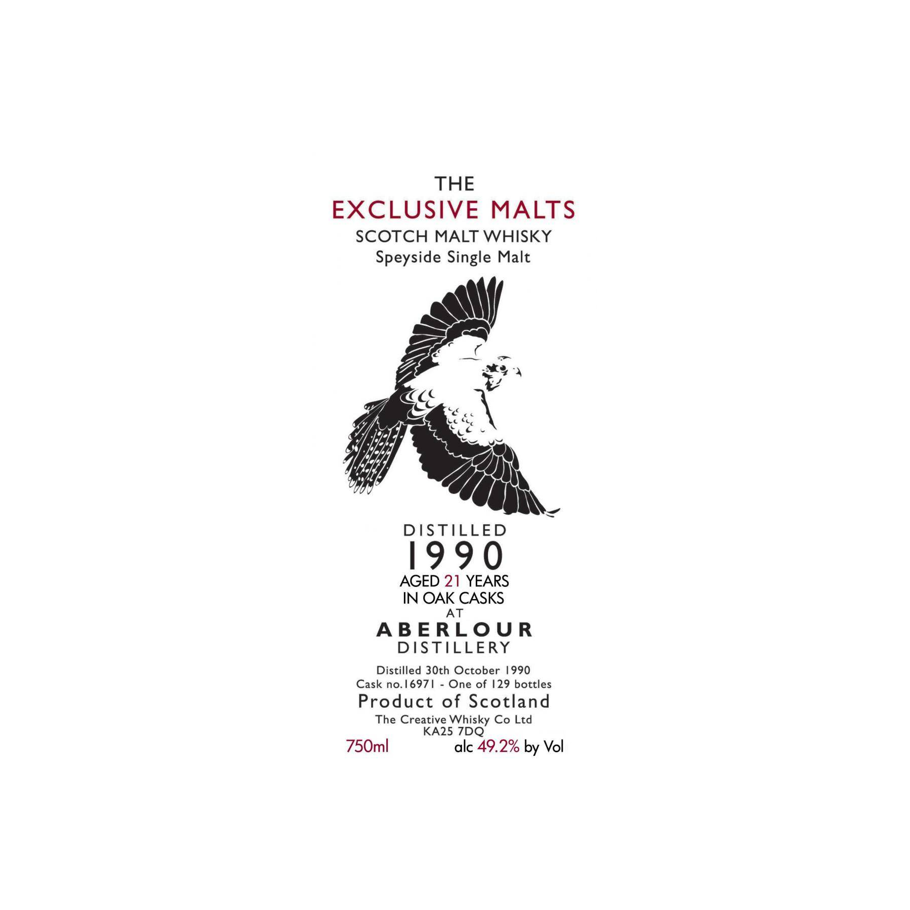 Aberlour 1990 21 Years Single Malt Whisky