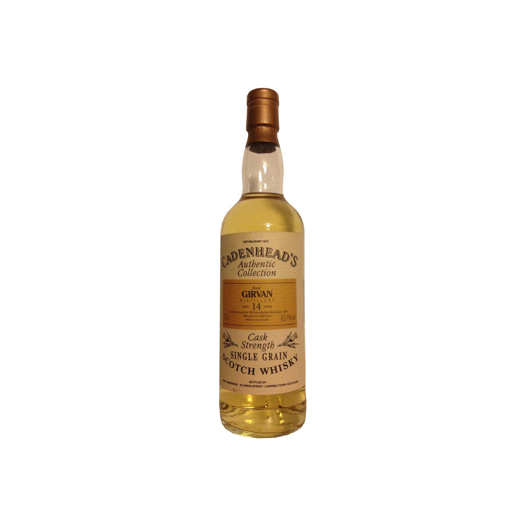 Girvan Authentic Collection 1979 14 Years Single Grain Whisky