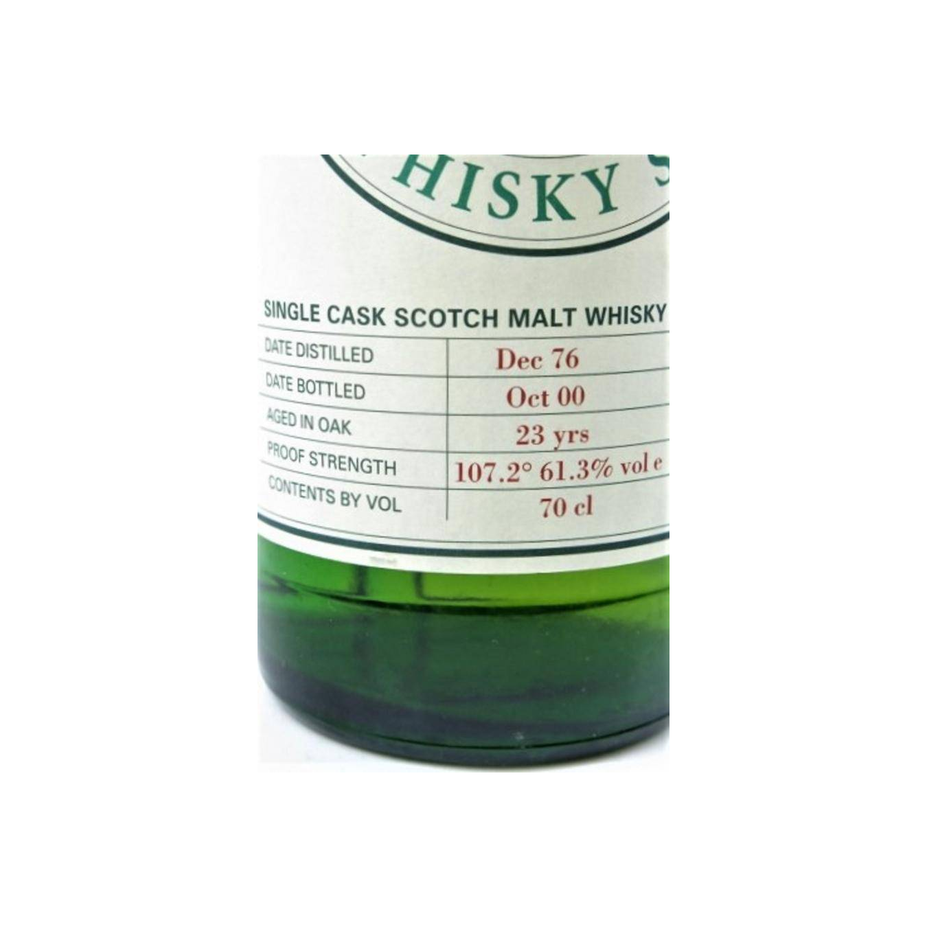 The Scotch Malt Whisky Society 1976 23 Years Single Malt Whisky 2