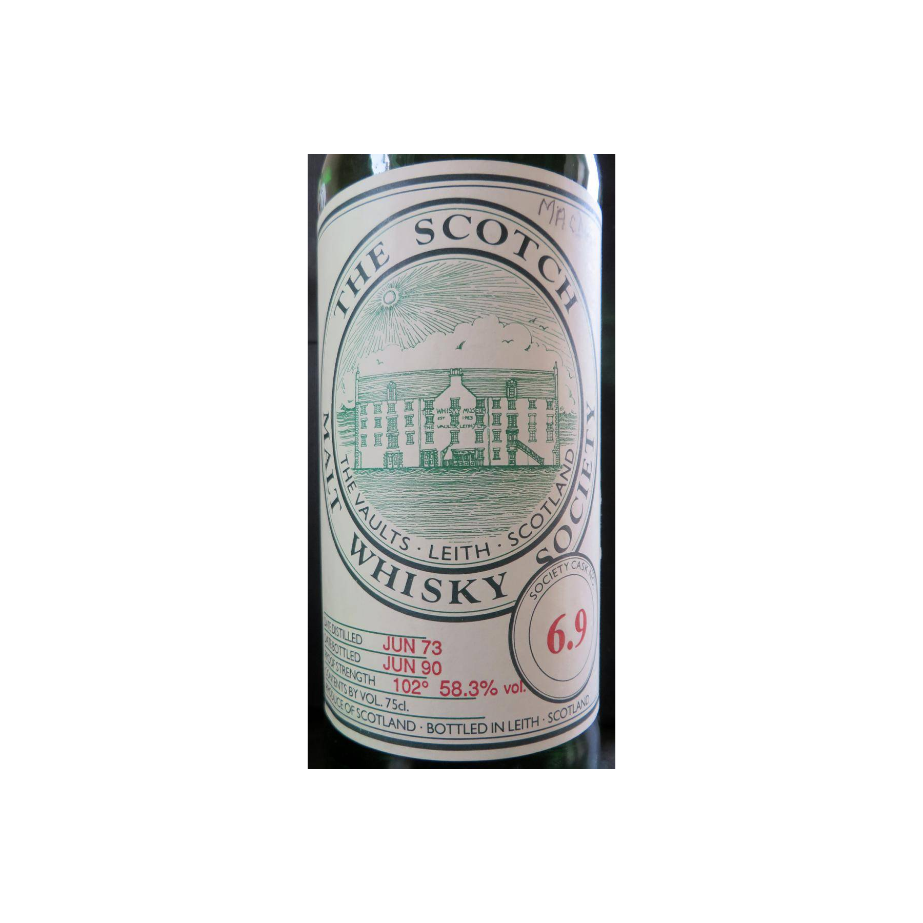 The Scotch Malt Whisky Society 1973 17 Years Single Malt Whisky 2