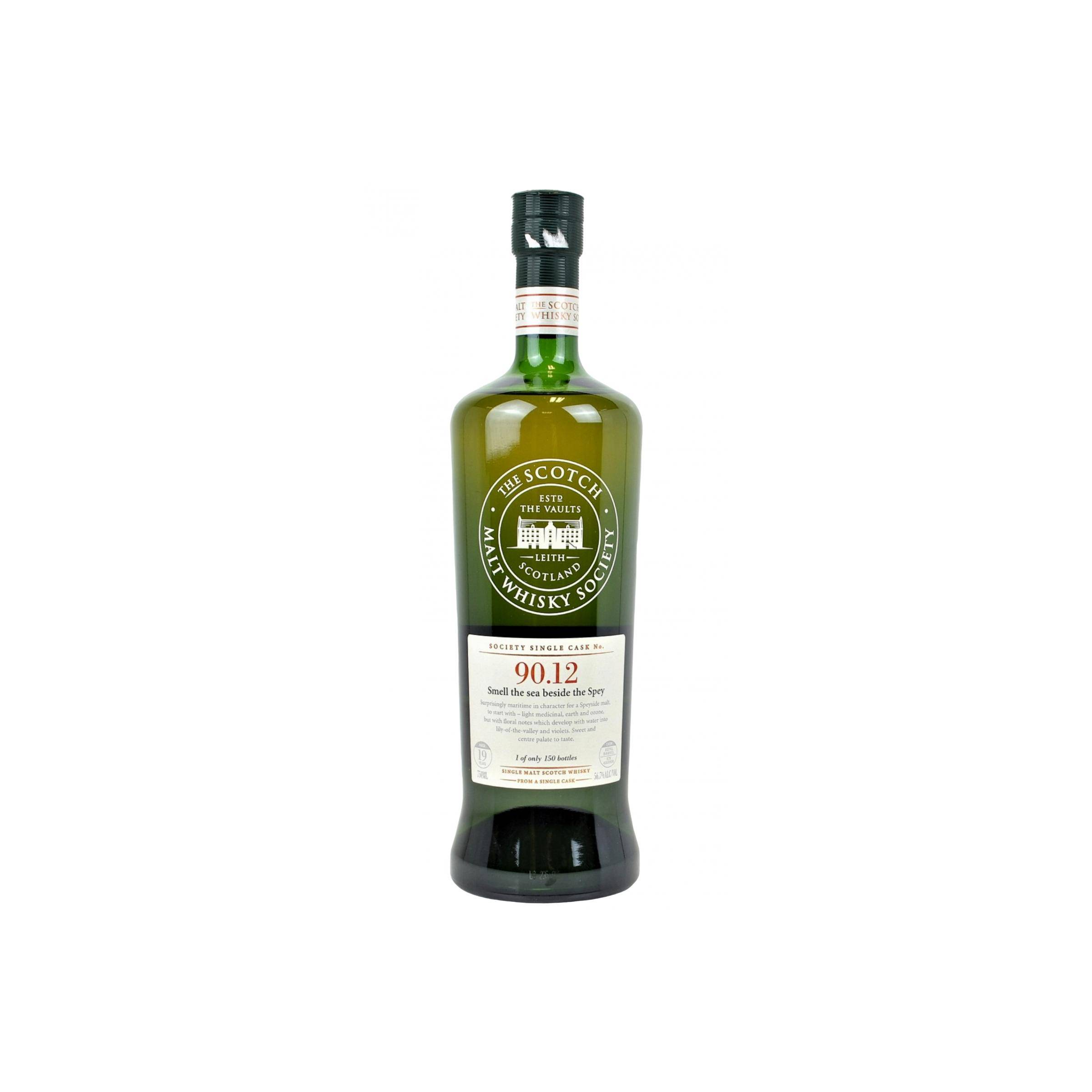 The Scotch Malt Whisky Society 1990 19 Years Single Malt Whisky