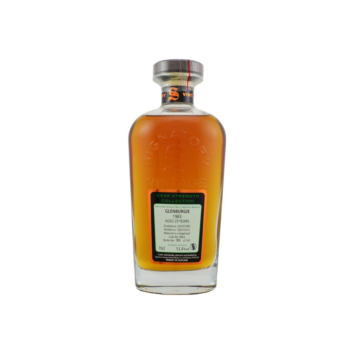 Glenburgie Cask Strength Collection 1983 29 Years Single Malt Whisky