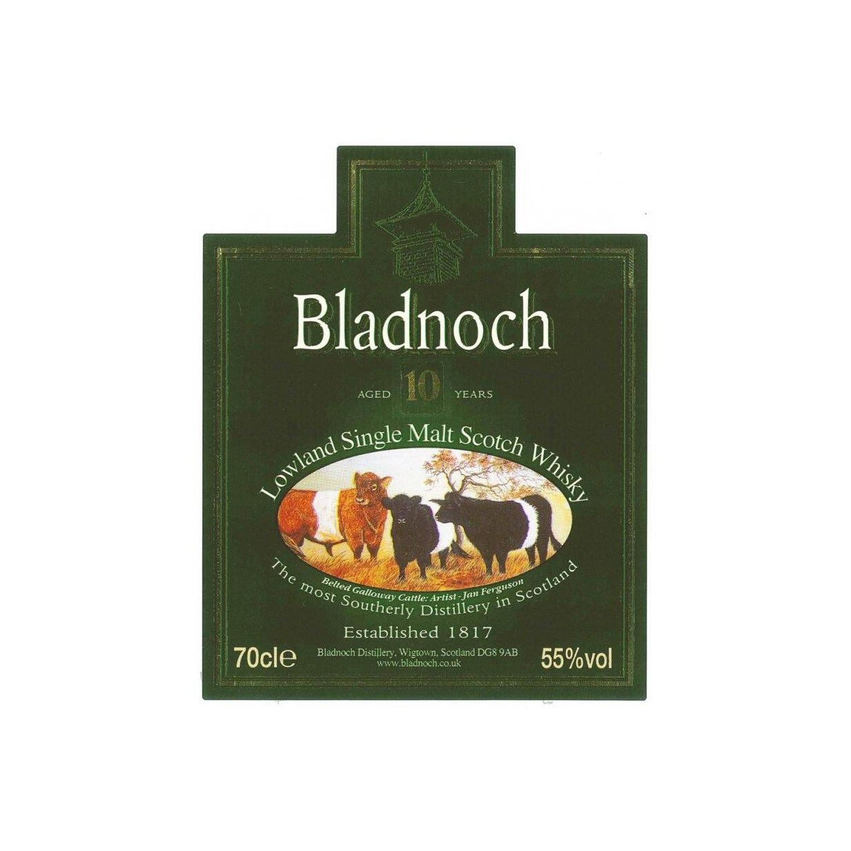Bladnoch 2002 10 Years Single Malt Whisky 2
