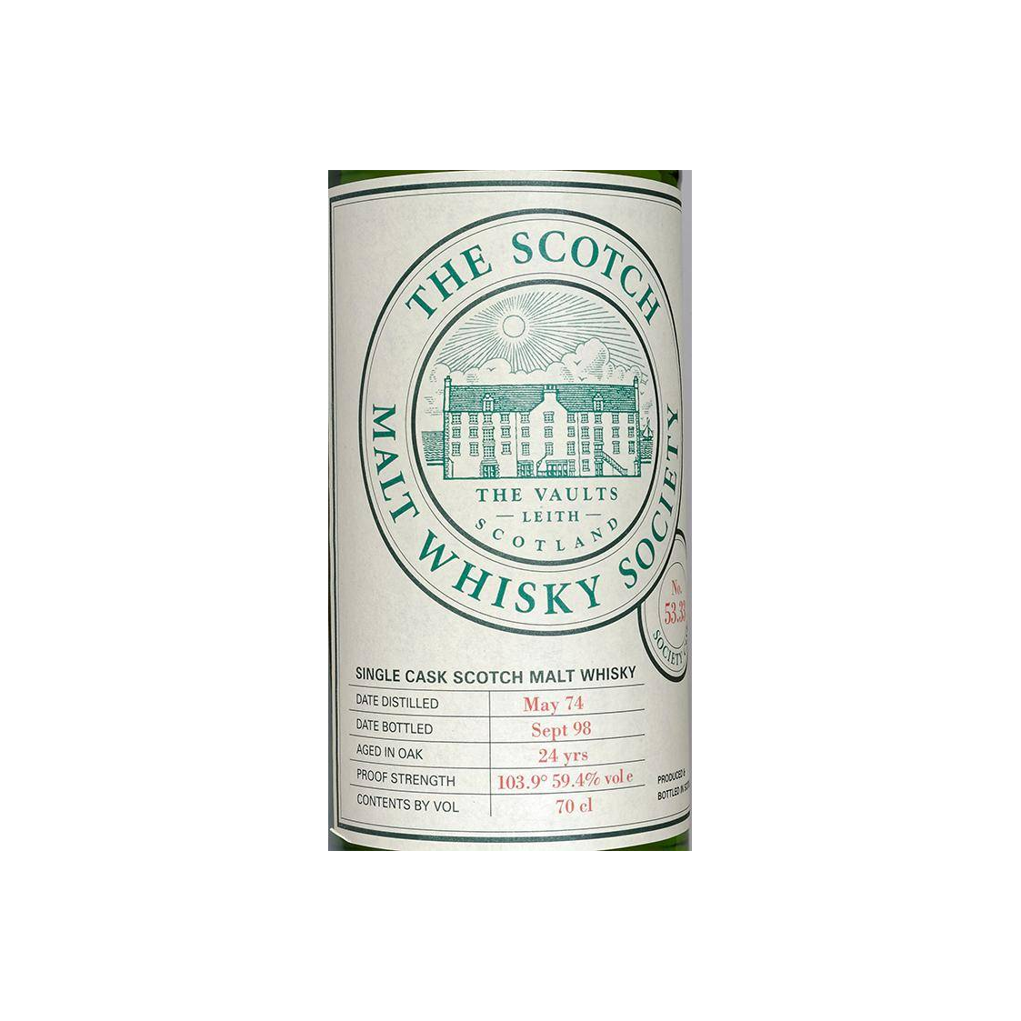 The Scotch Malt Whisky Society 1974 24 Years Single Malt Whisky 2