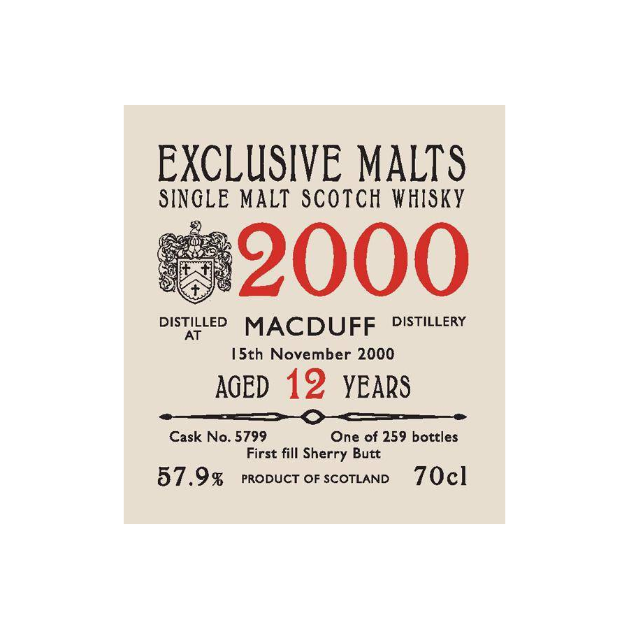 Macduff 2000 12 Years Single Malt Whisky 2