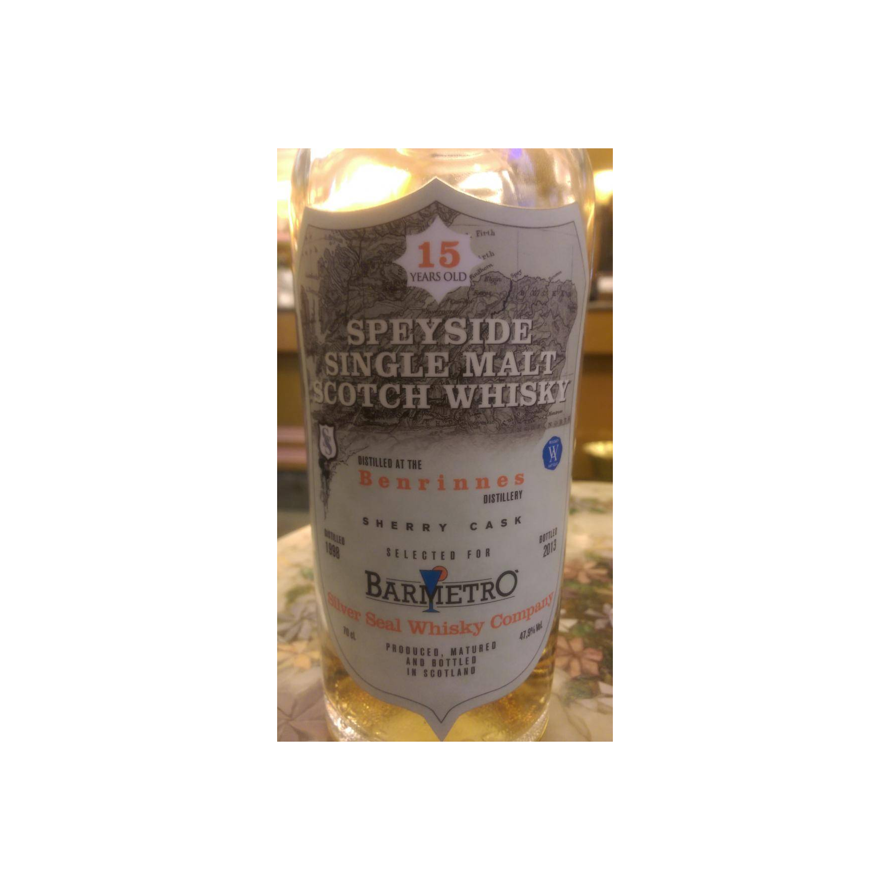 Benrinnes 1998 15 Years Single Malt Whisky 2