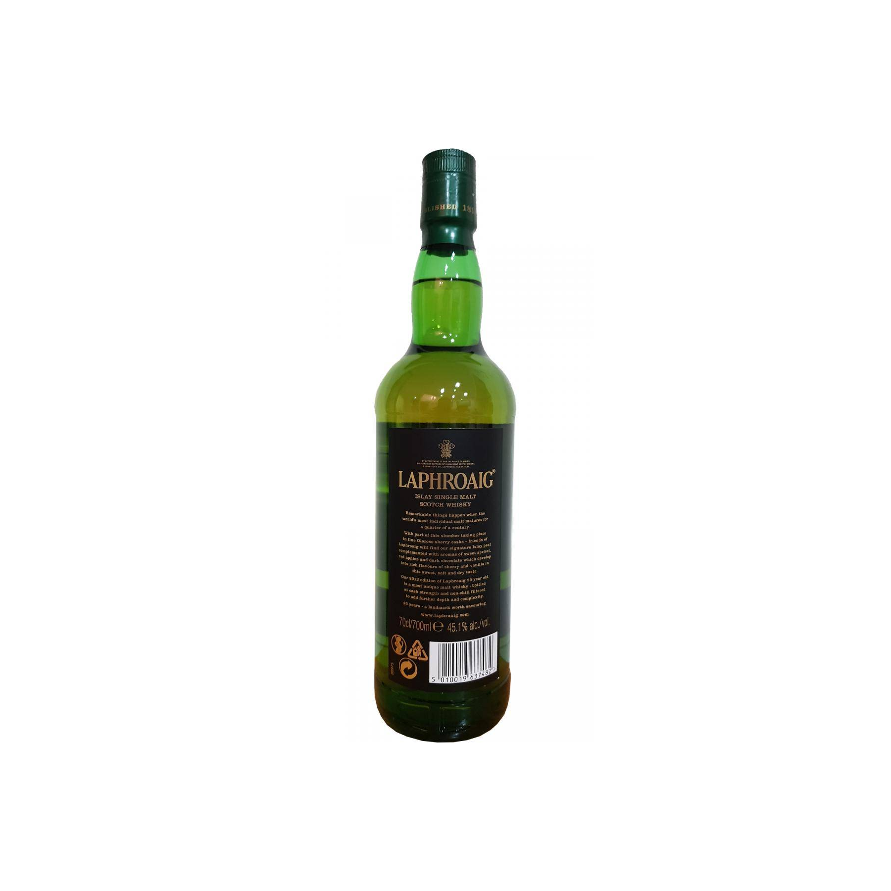 Laphroaig 25 Years Single Malt Whisky 2