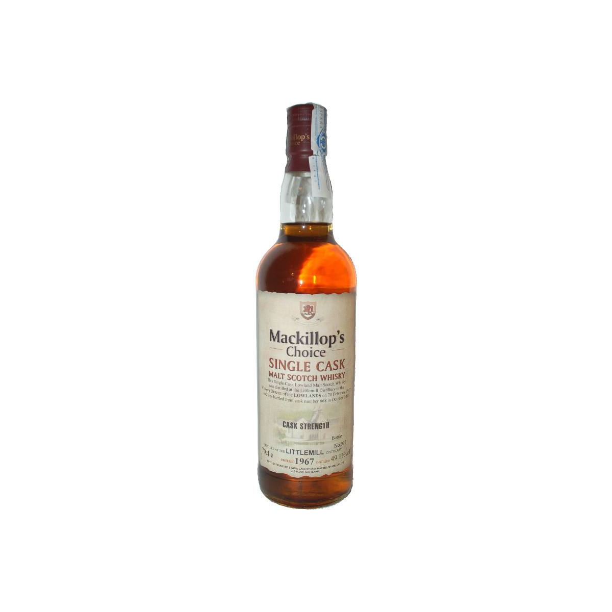 Littlemill Single Cask 1967 33 Years Single Malt Whisky 2
