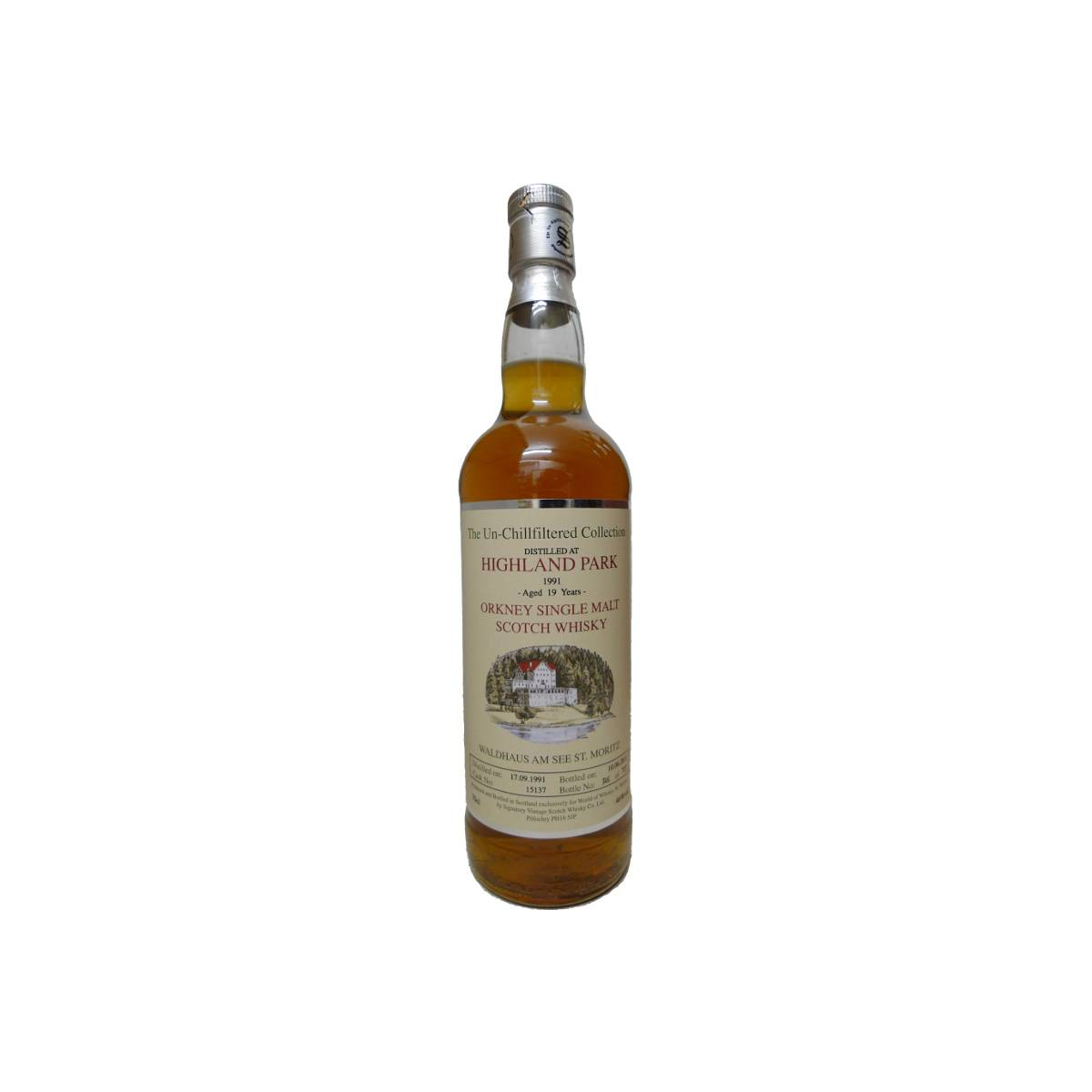 Highland Park The Un-Chillfiltered Collection 1991 19 Years Single Malt Whisky