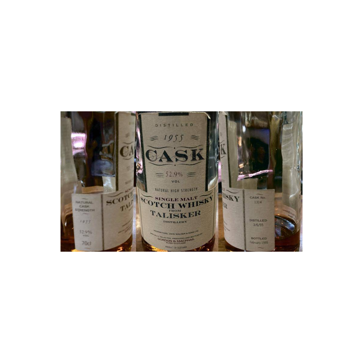 Talisker Cask Strength Collection 1955 39 Years Single Malt Whisky