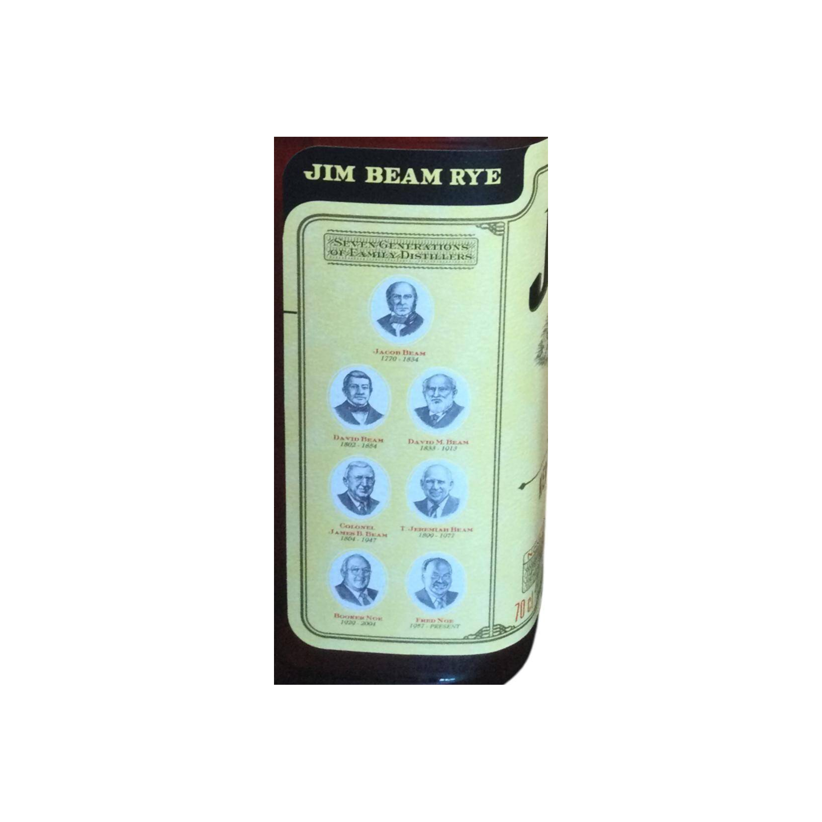 Jim Beam Rye Whisky 2