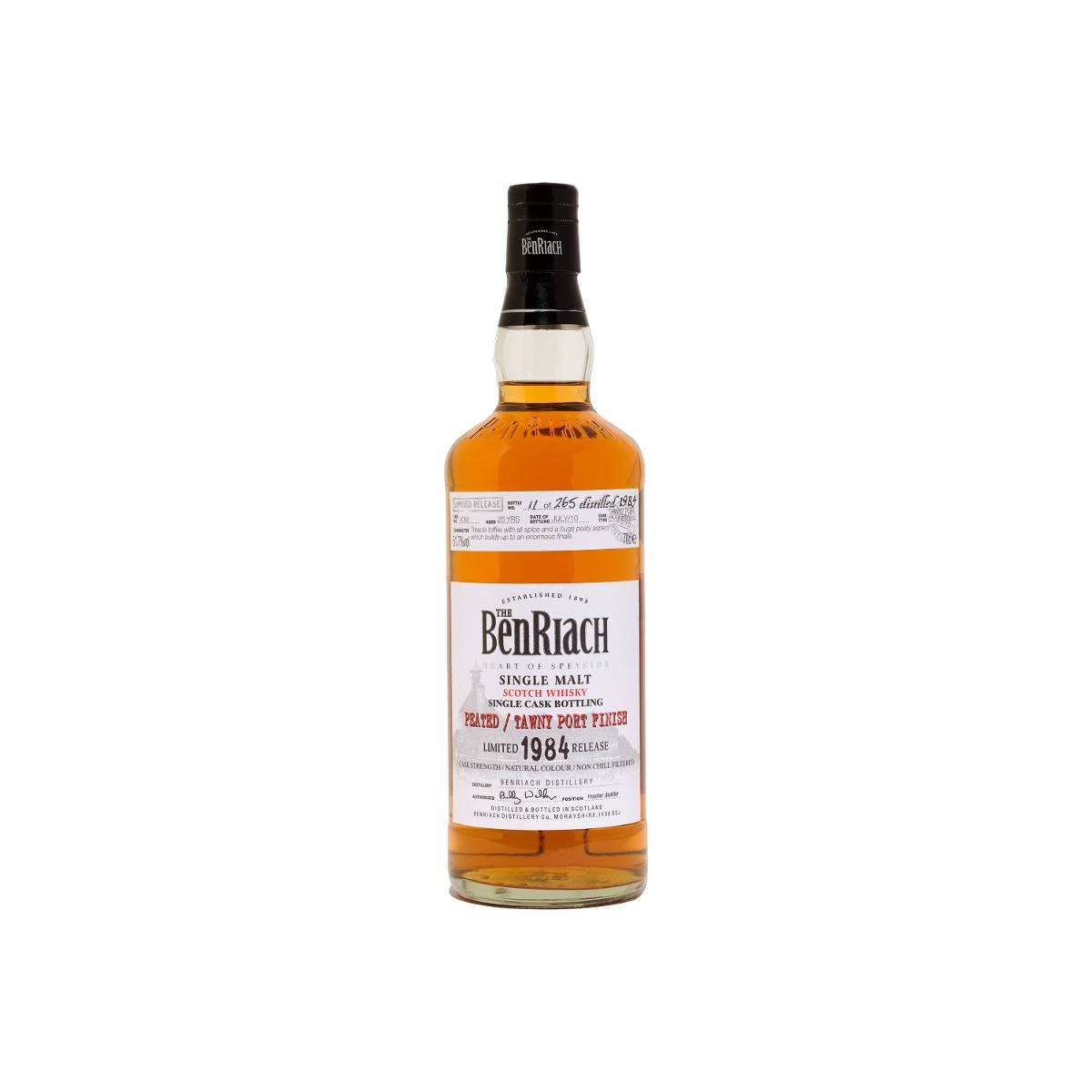 BenRiach 1984 25 Years Single Malt Whisky