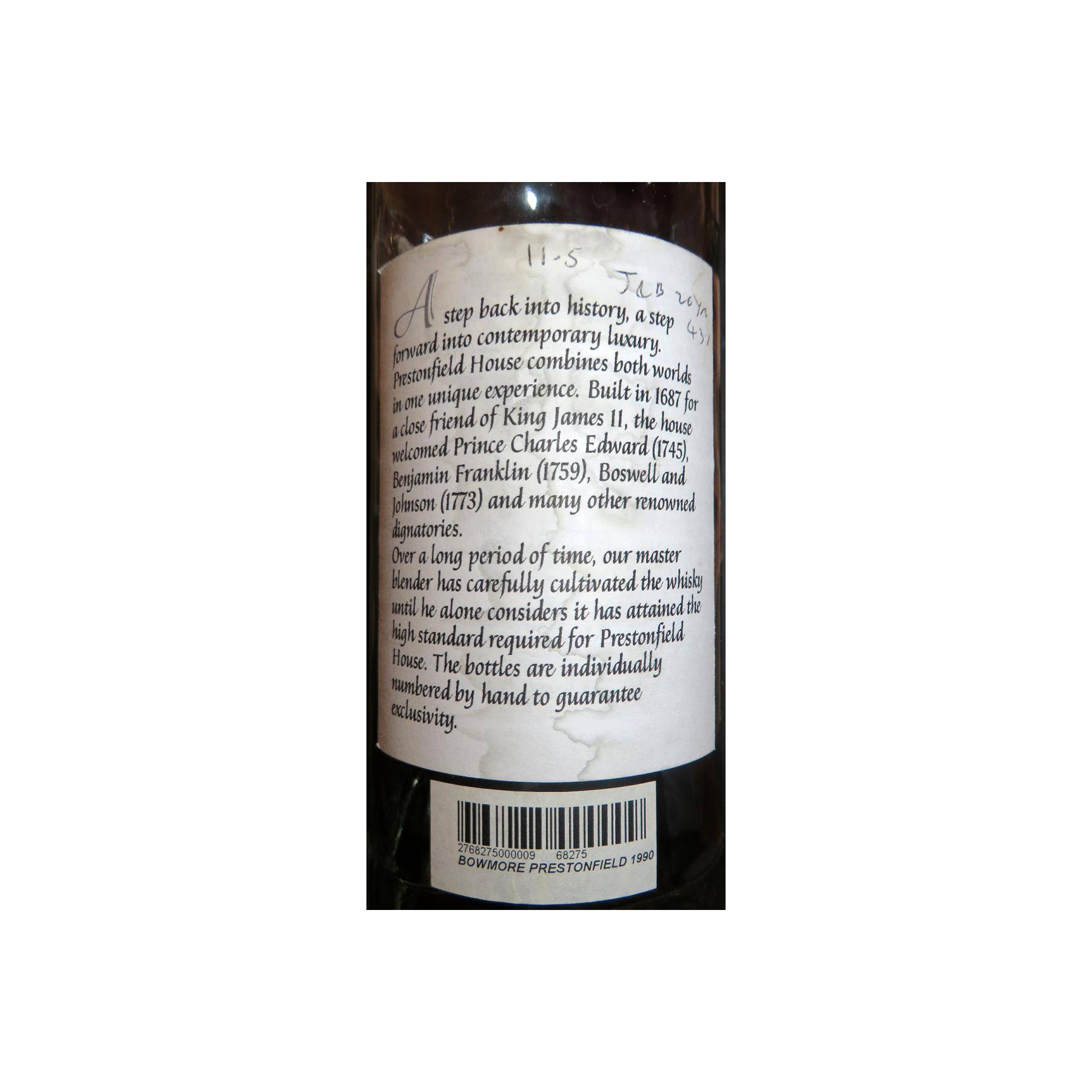 Bowmore 1990 20 Years Single Malt Whisky 2