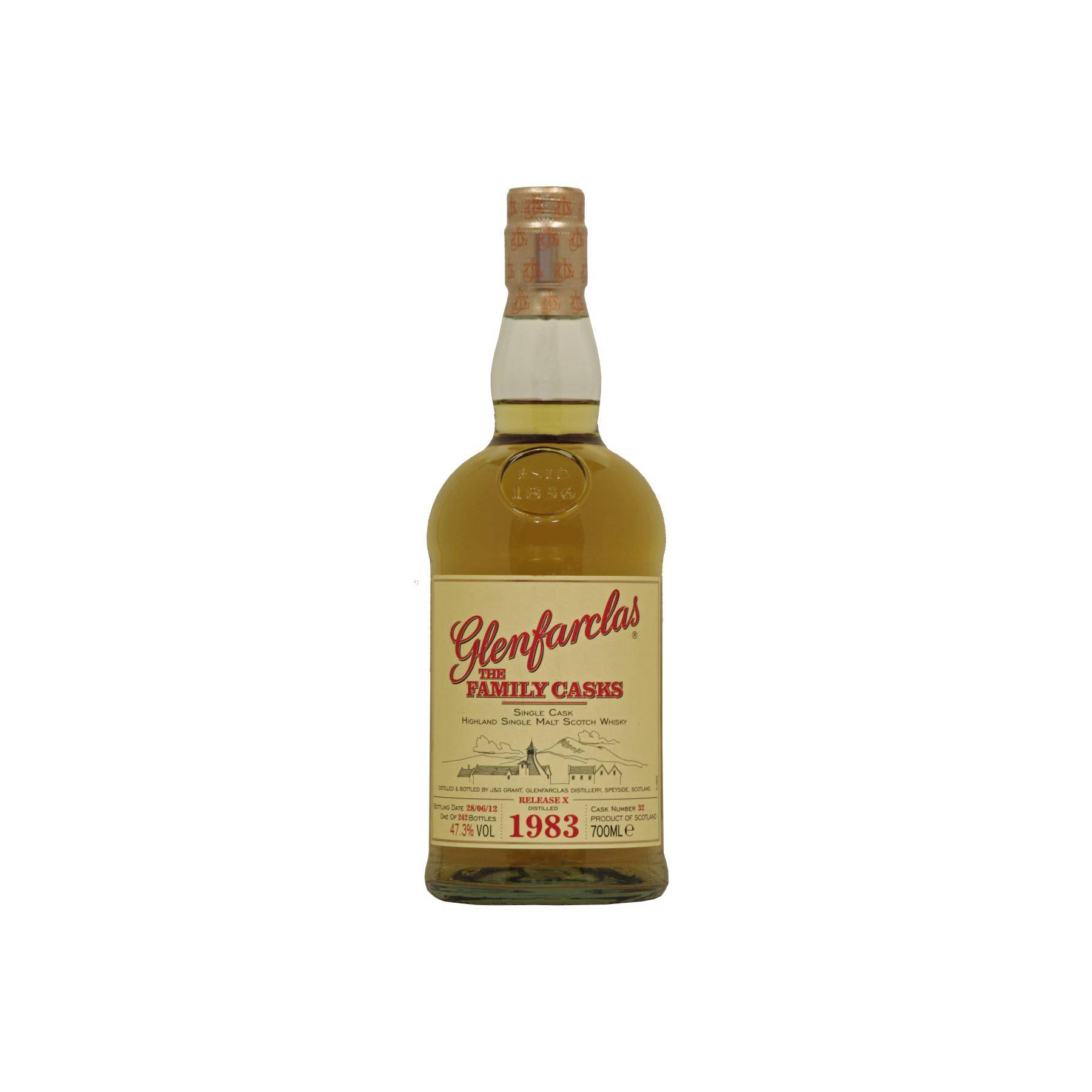 Glenfarclas 1983 29 Years Single Malt Whisky 2