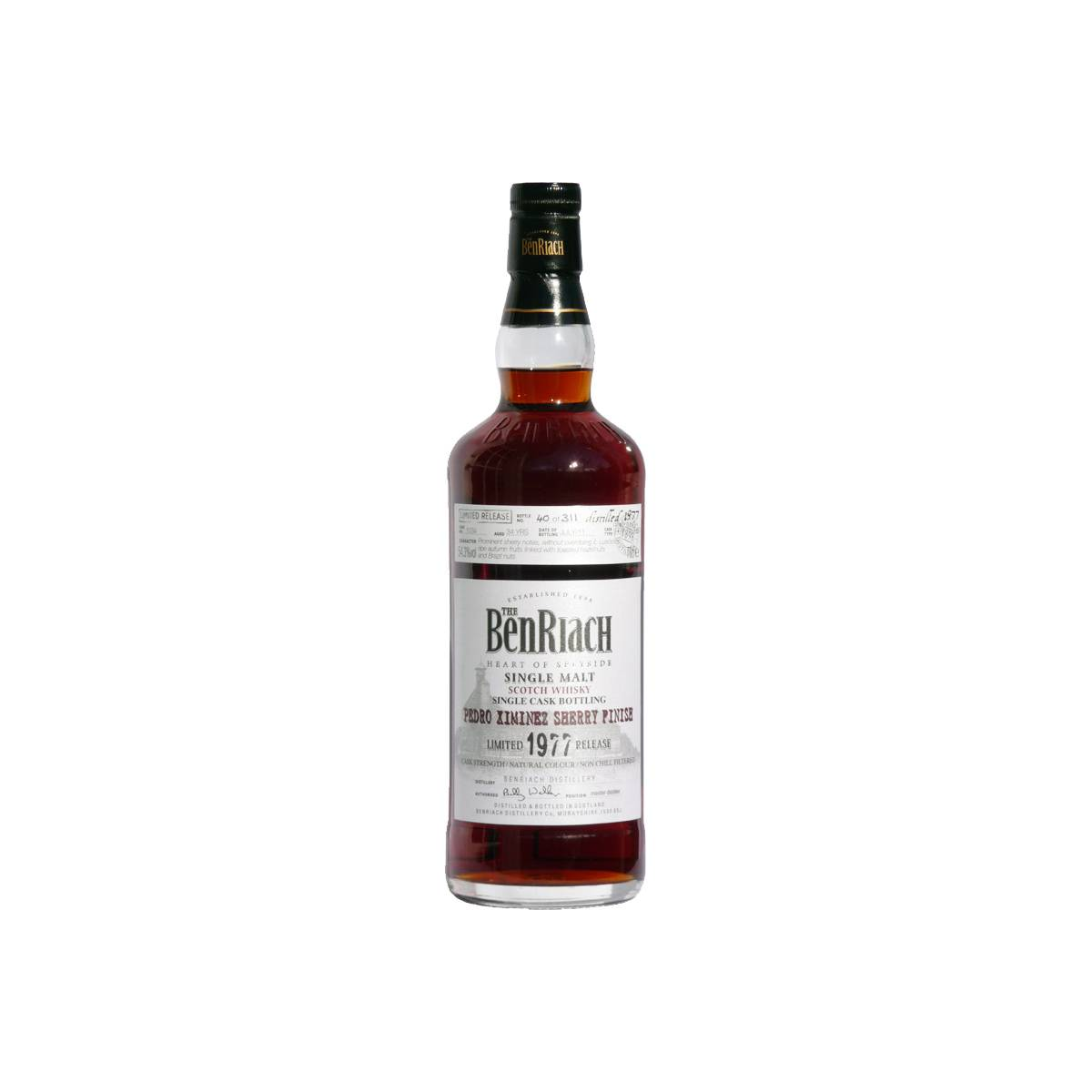 BenRiach 1977 34 Years Single Malt Whisky