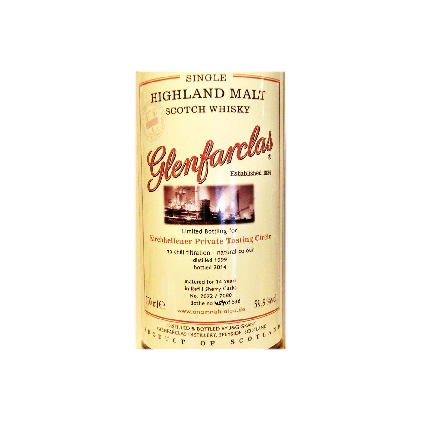 Glenfarclas 1999 14 Years Single Malt Whisky 2