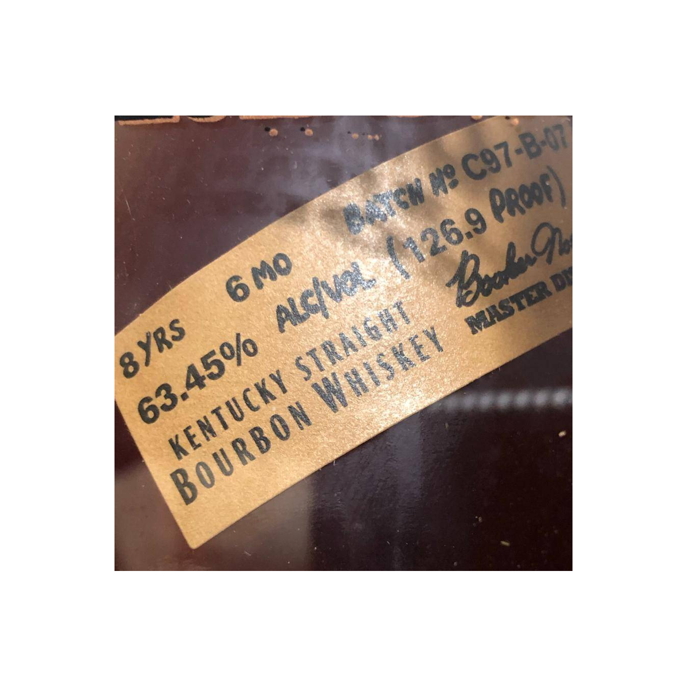 Booker's 8 Years Bourbon Whisky 3