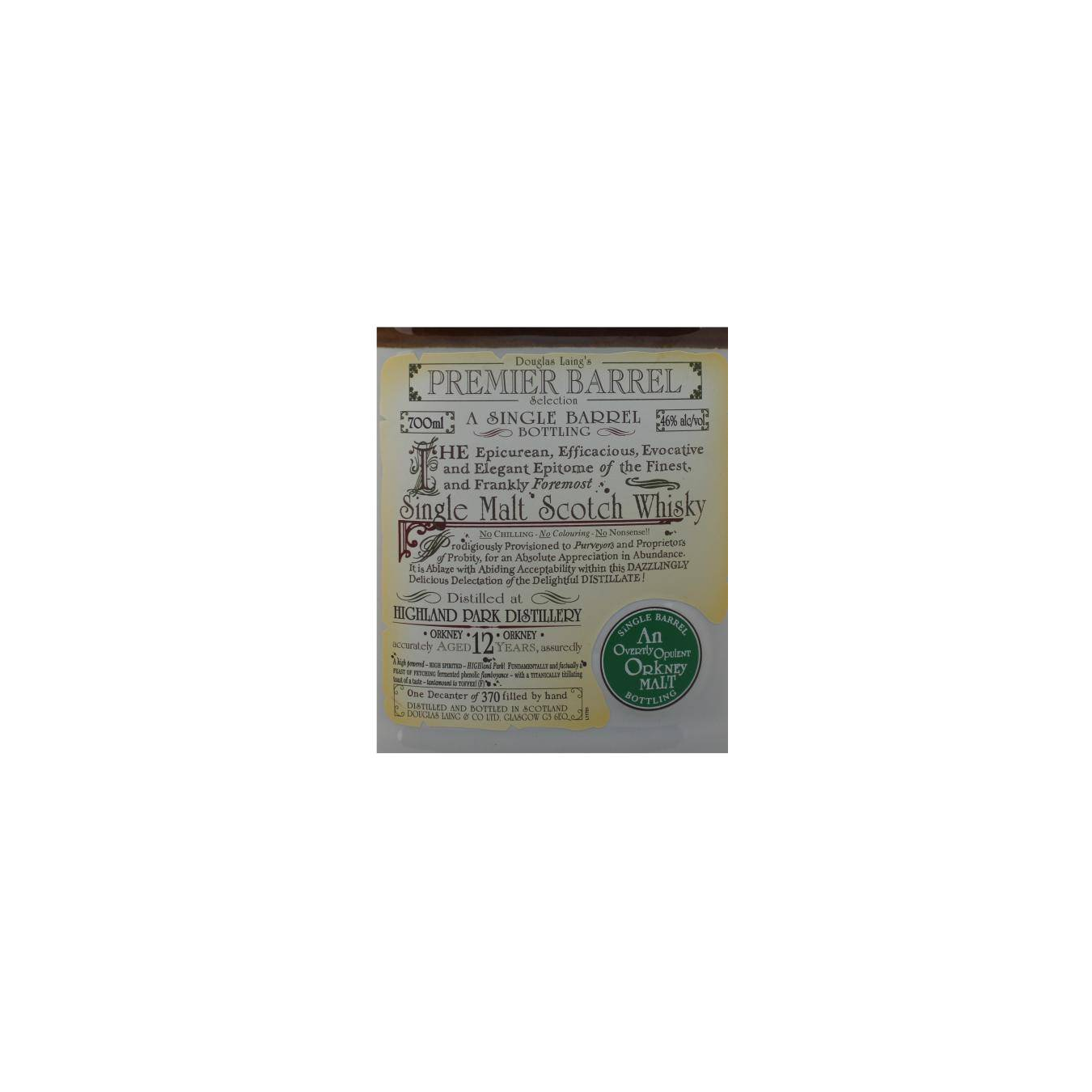 Highland Park 12 Years Single Malt Whisky 2