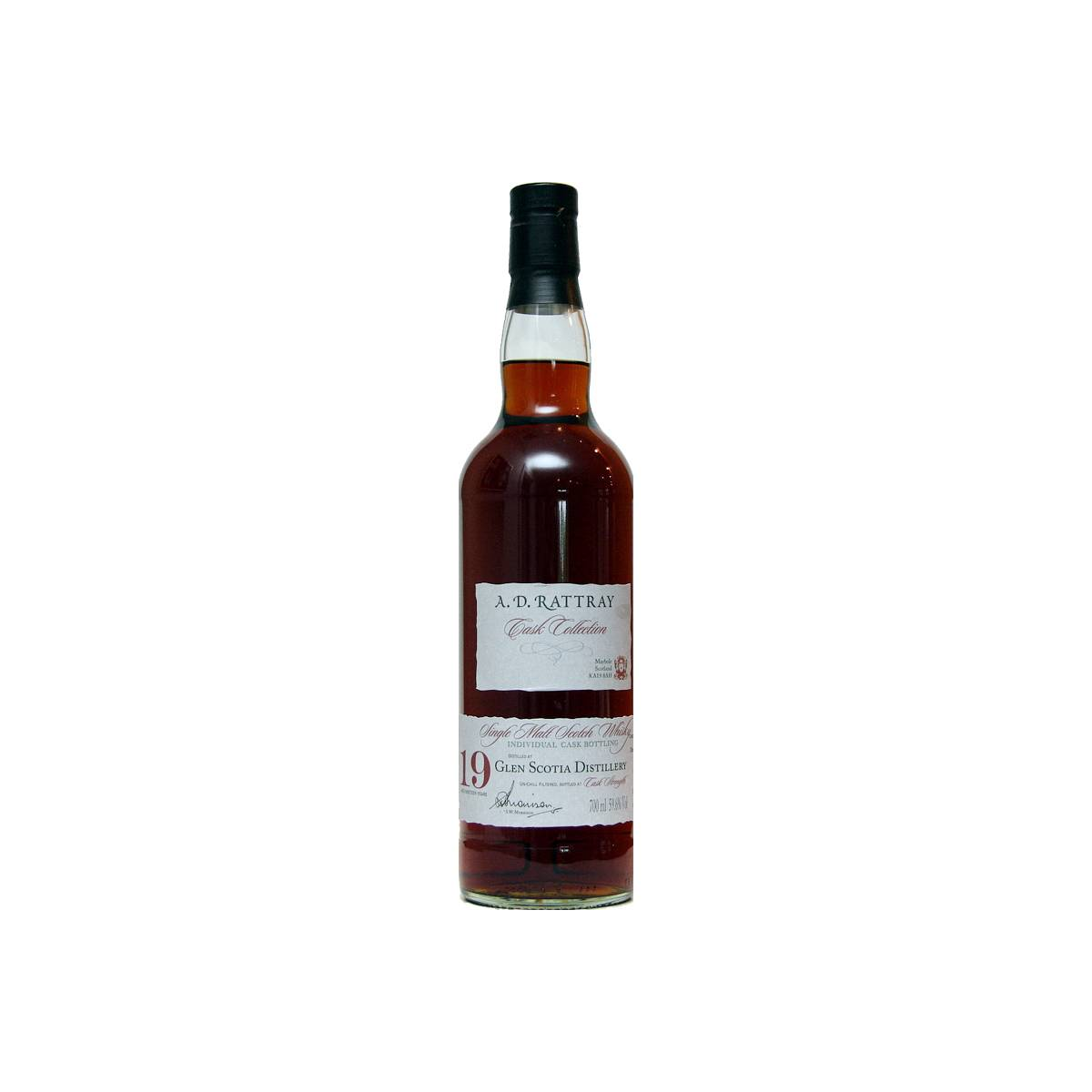 Glen Scotia Individual Cask Bottling 1992 19 Years Single Malt Whisky