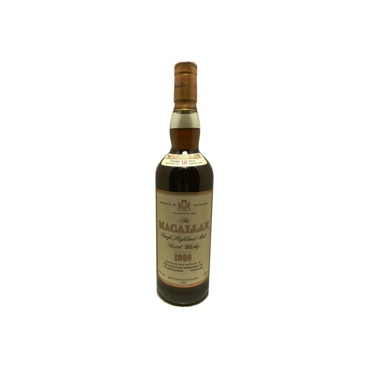 The Macallan 1980 18 Years Single Malt Whisky