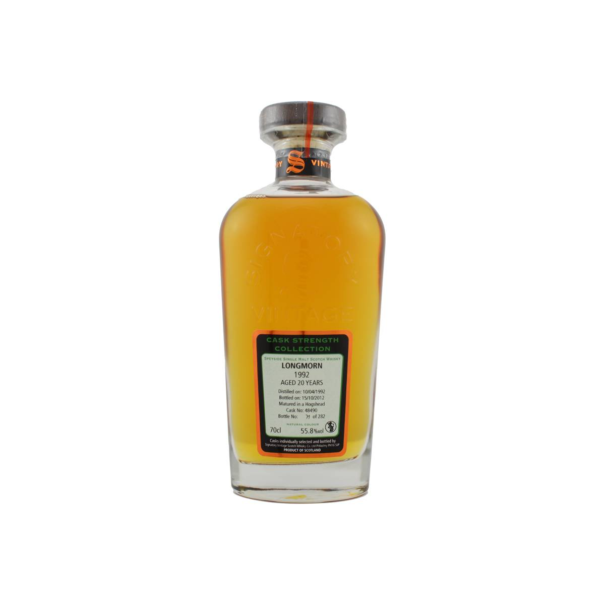 Longmorn Cask Strength Collection 1992 20 Years Single Malt Whisky