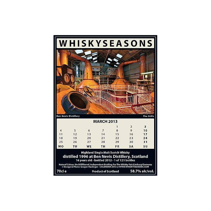 Ben Nevis 1996 16 Years Single Malt Whisky