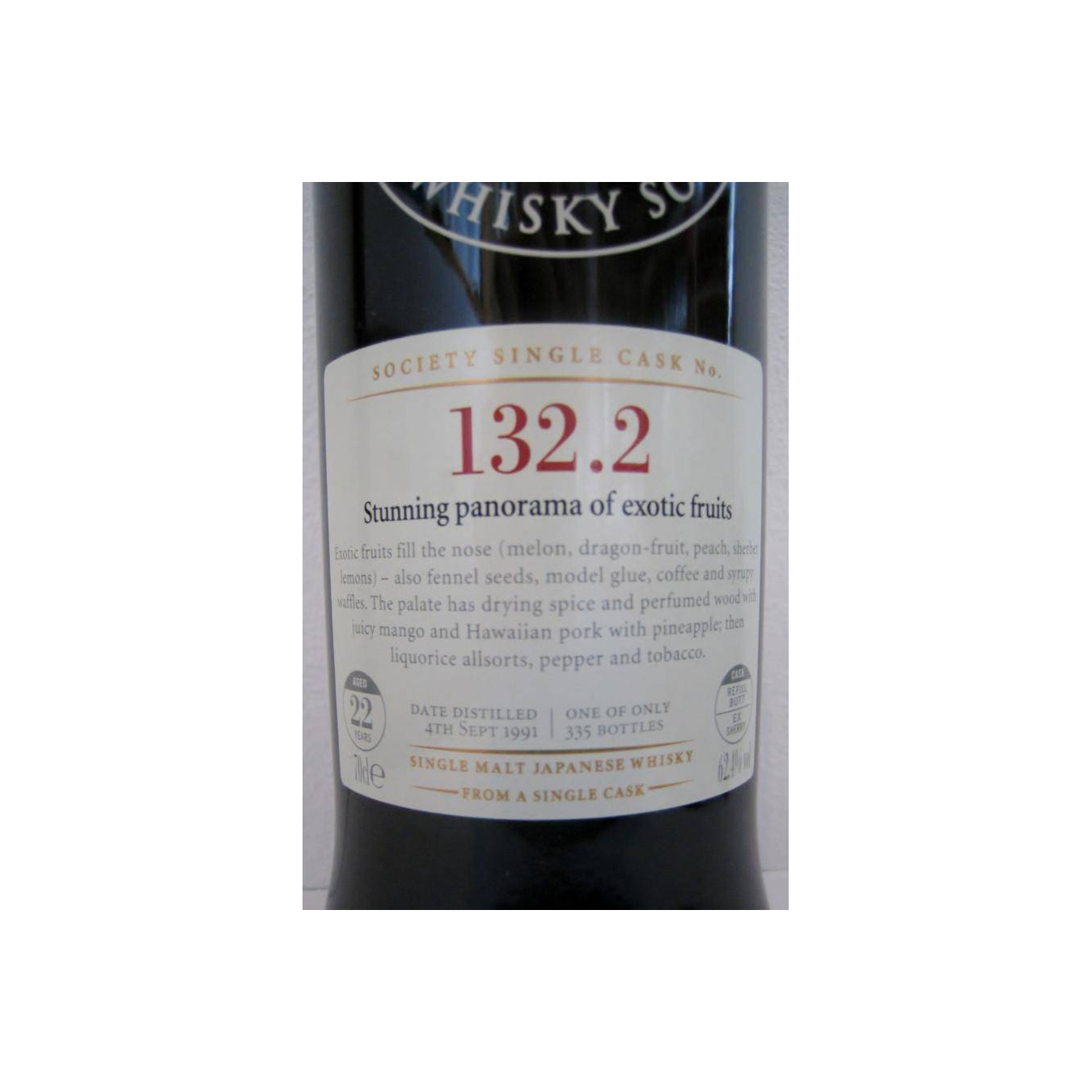 The Scotch Malt Whisky Society 1991 22 Years Single Malt Whisky 2