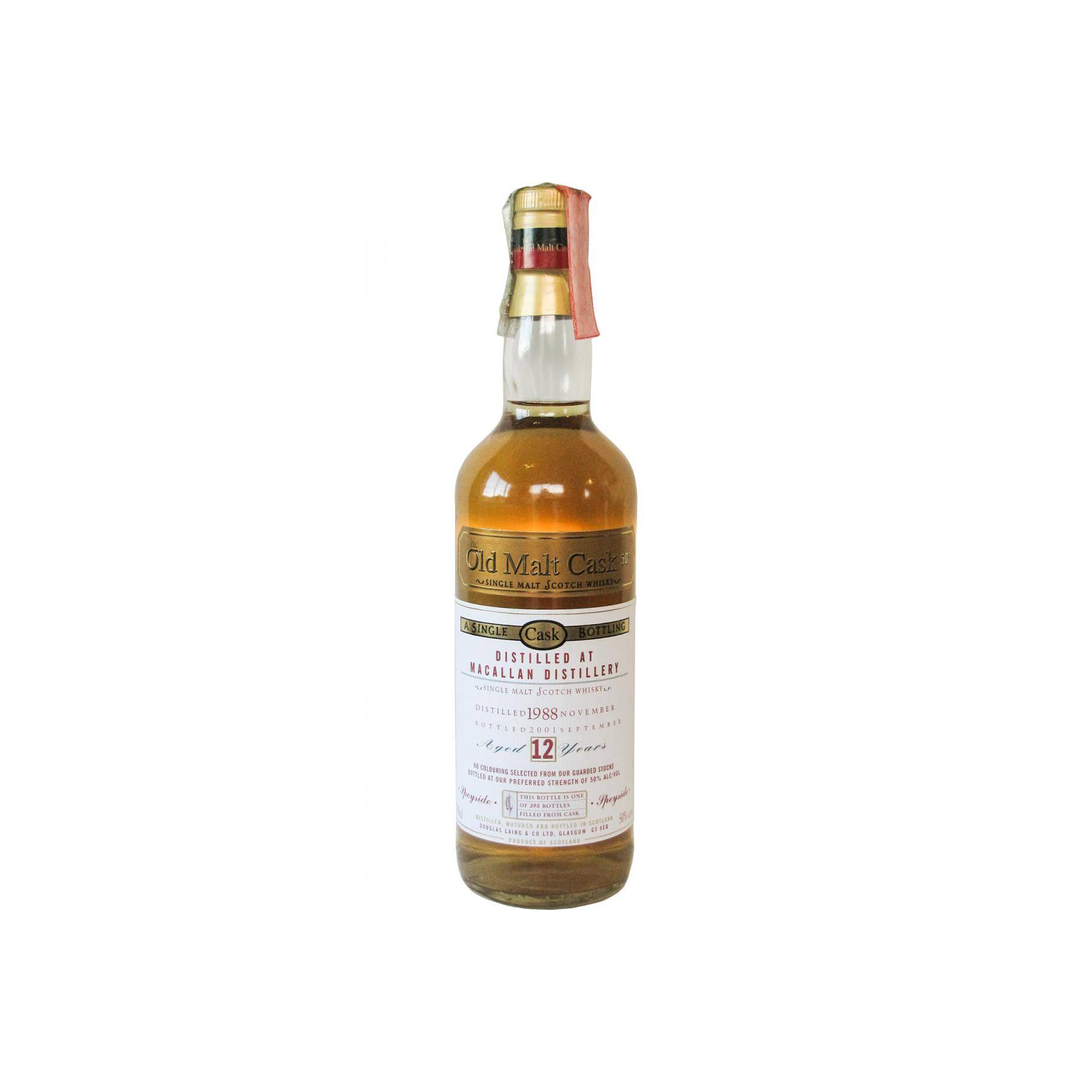 The Macallan Old Malt Cask 1988 12 Years Single Malt Whisky