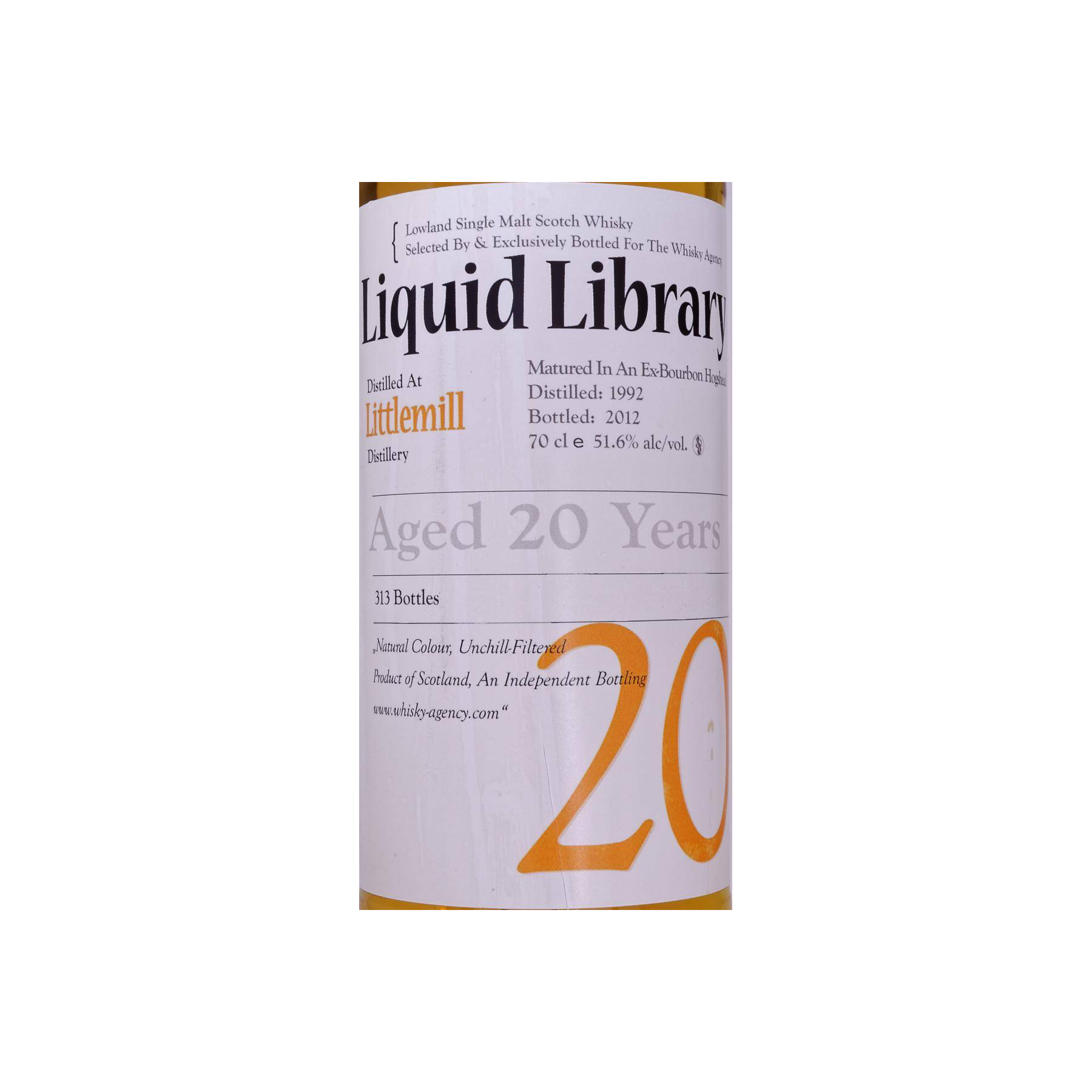 Littlemill 1992 20 Years Single Malt Whisky 2