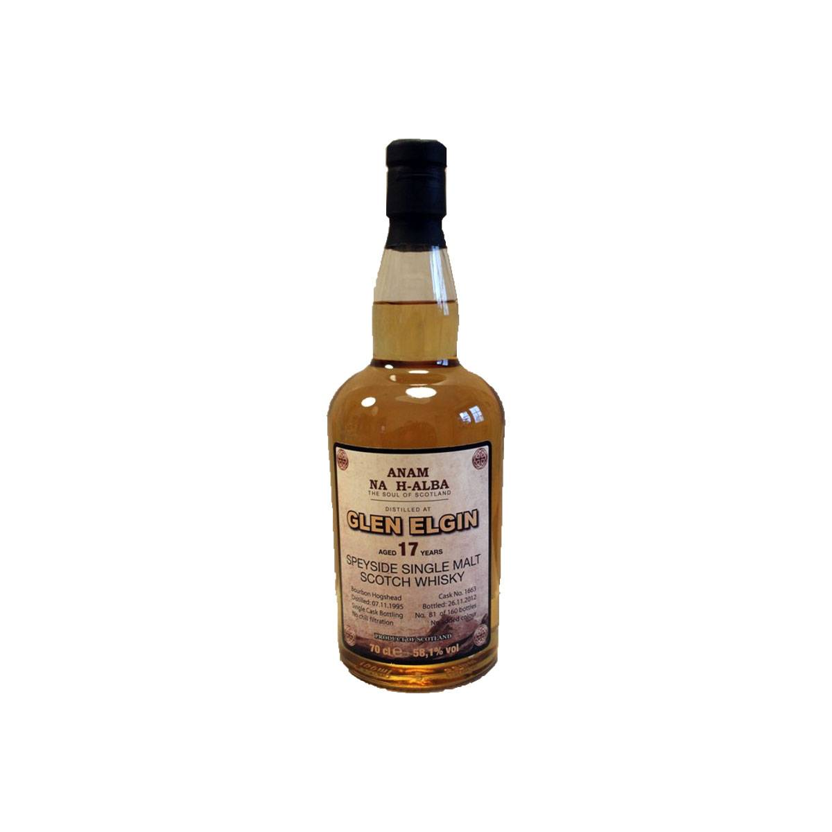 Glen Elgin 1995 17 Years Single Malt Whisky