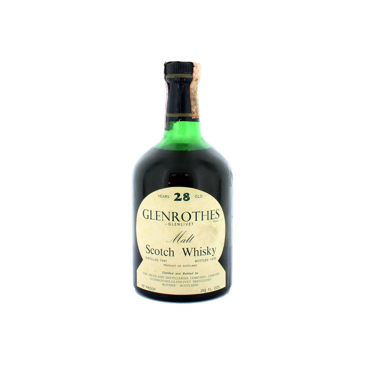 The Glenrothes 1947 28 Years Single Malt Whisky