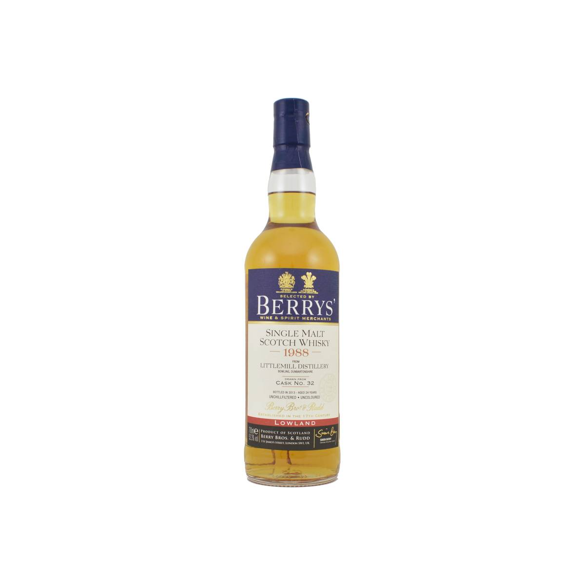 Littlemill 1988 24 Years Single Malt Whisky