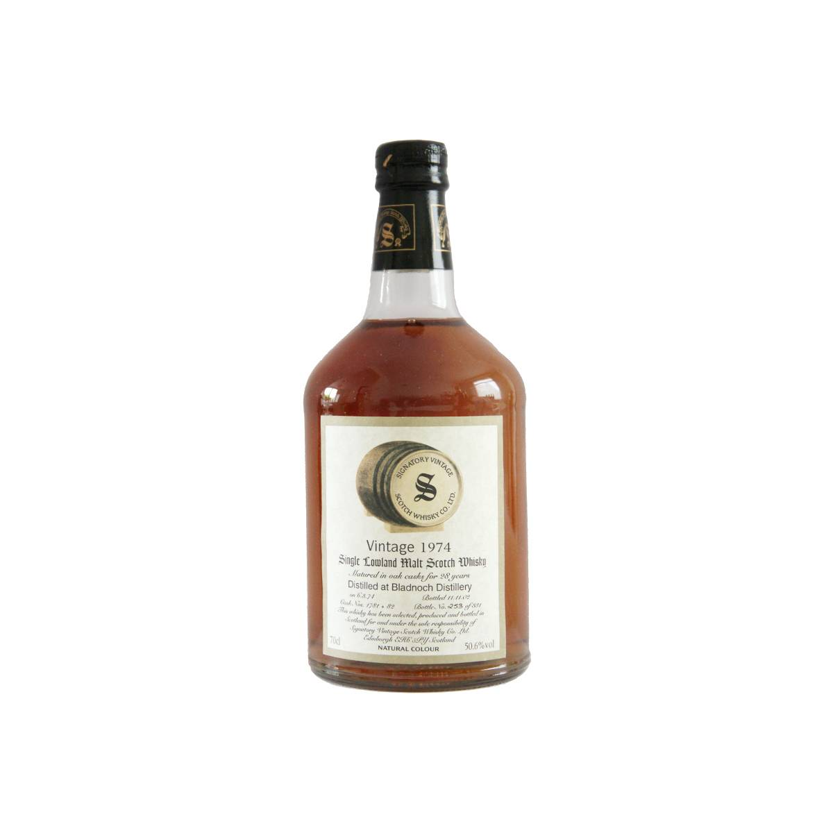 Bladnoch Vintage Collection - Dumpy 1974 28 Years Single Malt Whisky