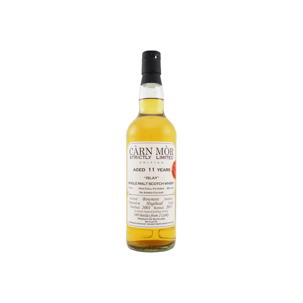 Bowmore 2001 11 Years Single Malt Whisky