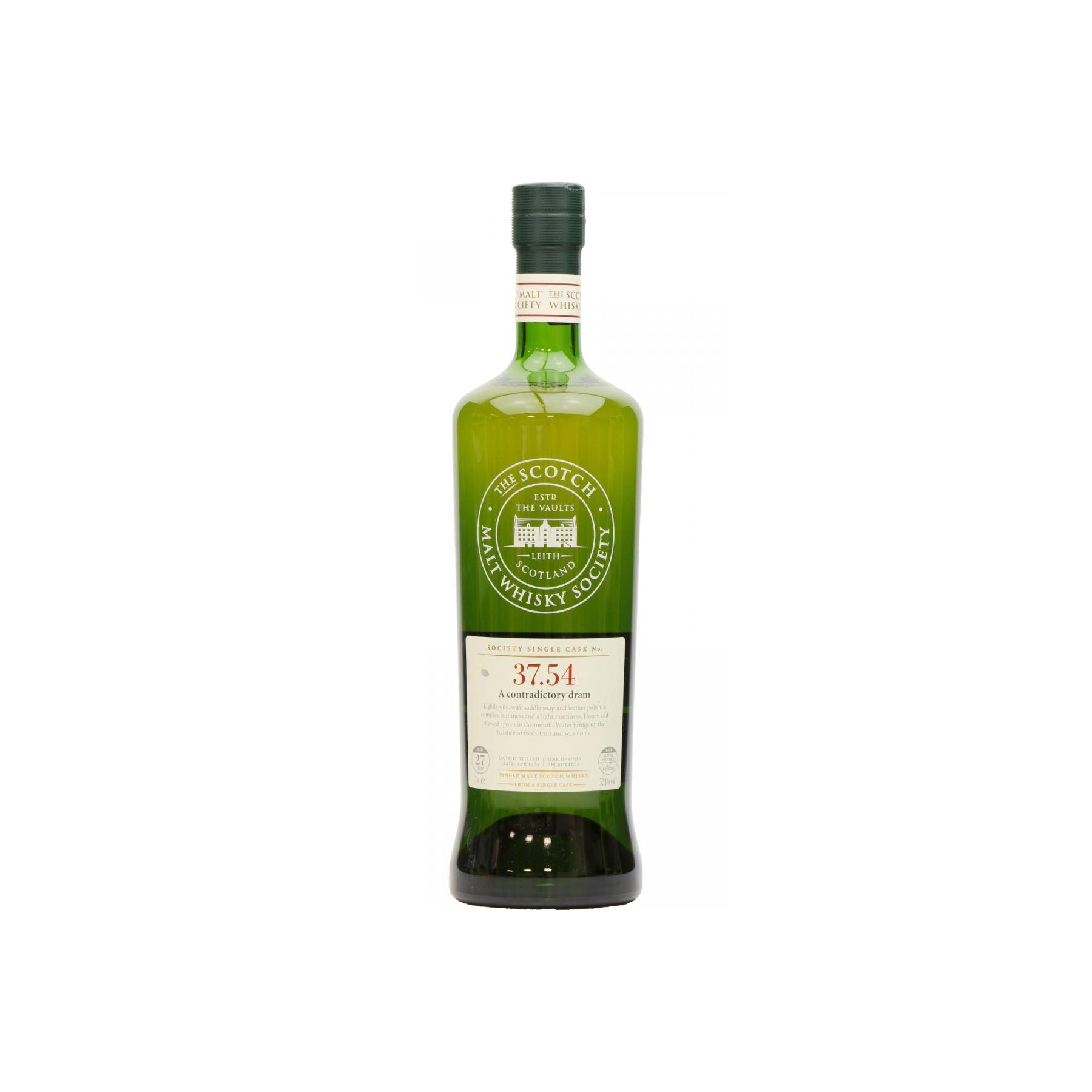The Scotch Malt Whisky Society 1985 27 Years Single Malt Whisky