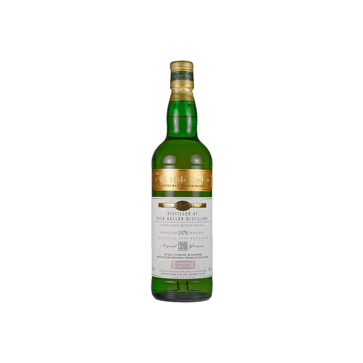 Glendullan Old Malt Cask 1978 20 Years Single Malt Whisky 2