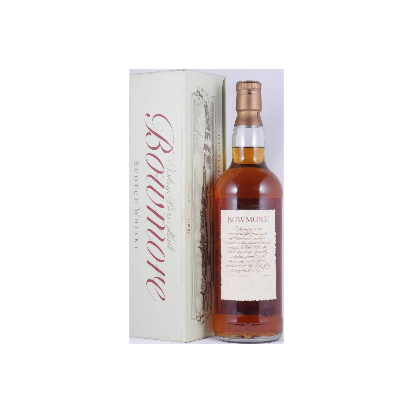 Bowmore 1970 21 Years Single Malt Whisky 3