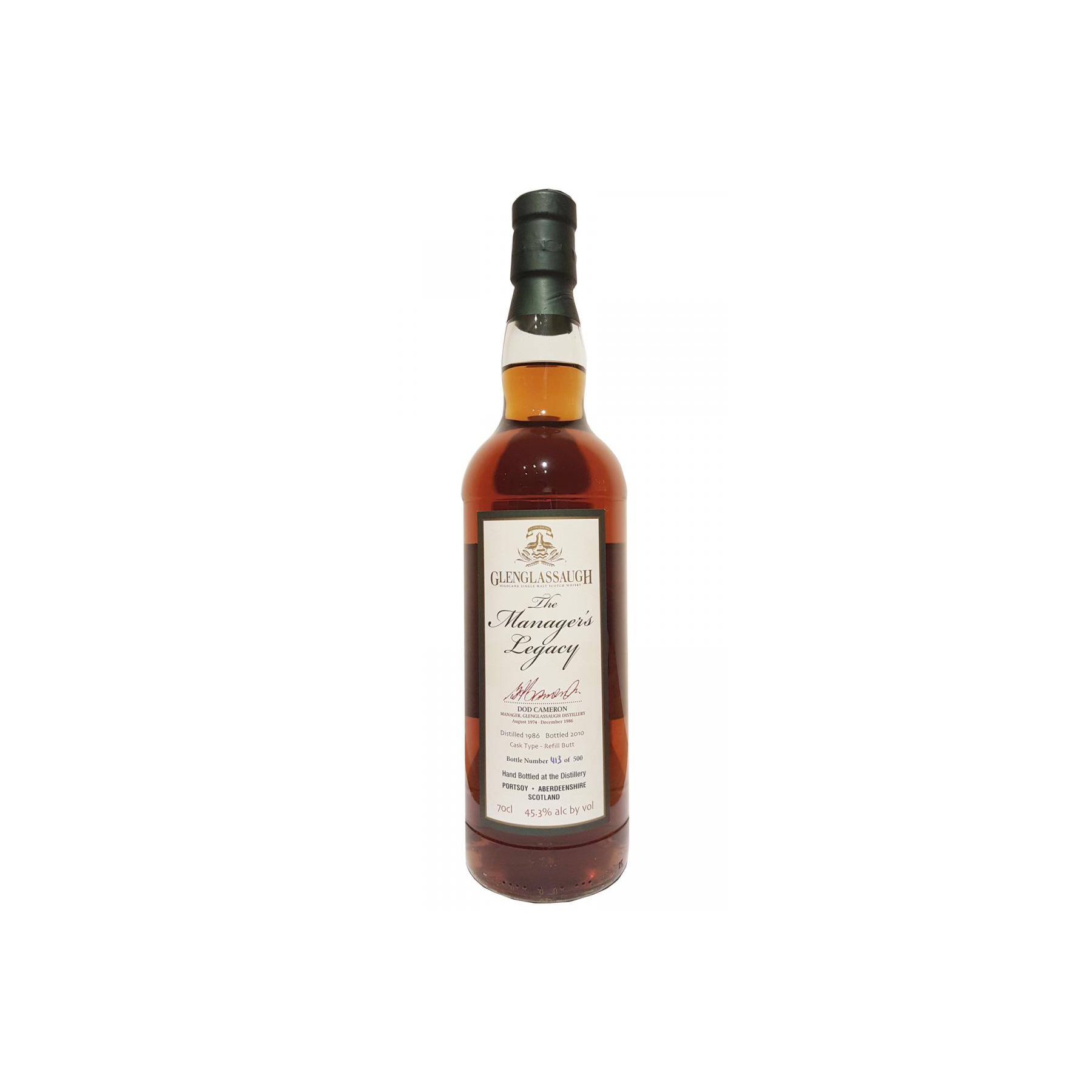 Glenglassaugh 1986 24 Years Single Malt Whisky